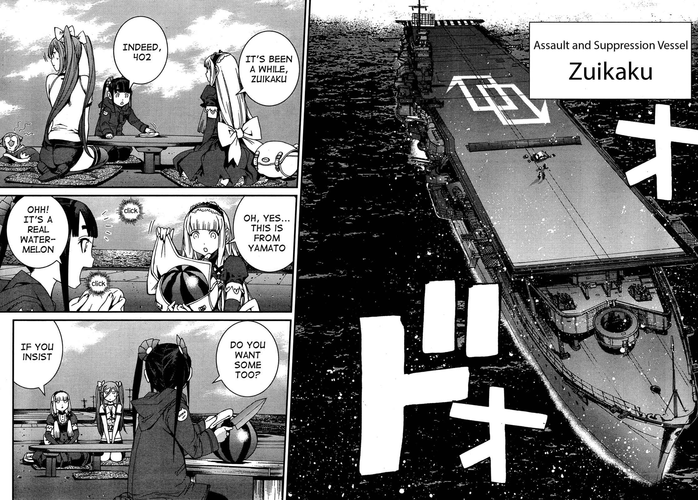 Aoki Hagane no Arpeggio Chap 45 - Next Chap 46