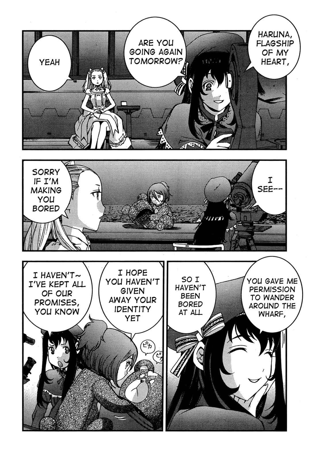 Aoki Hagane no Arpeggio Chap 45 - Next Chap 46