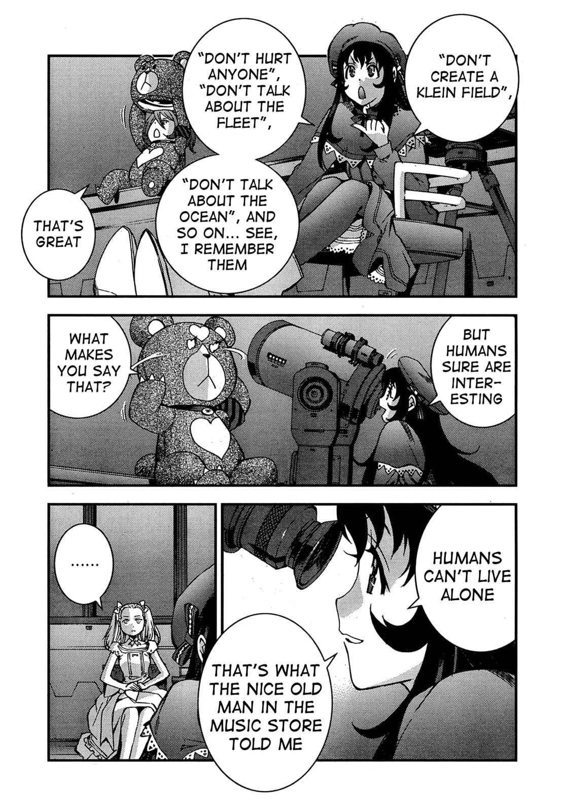 Aoki Hagane no Arpeggio Chap 45 - Next Chap 46