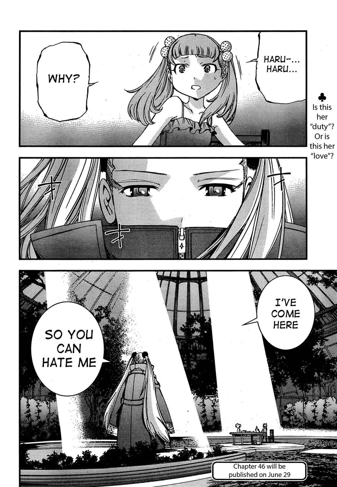 Aoki Hagane no Arpeggio Chap 45 - Next Chap 46