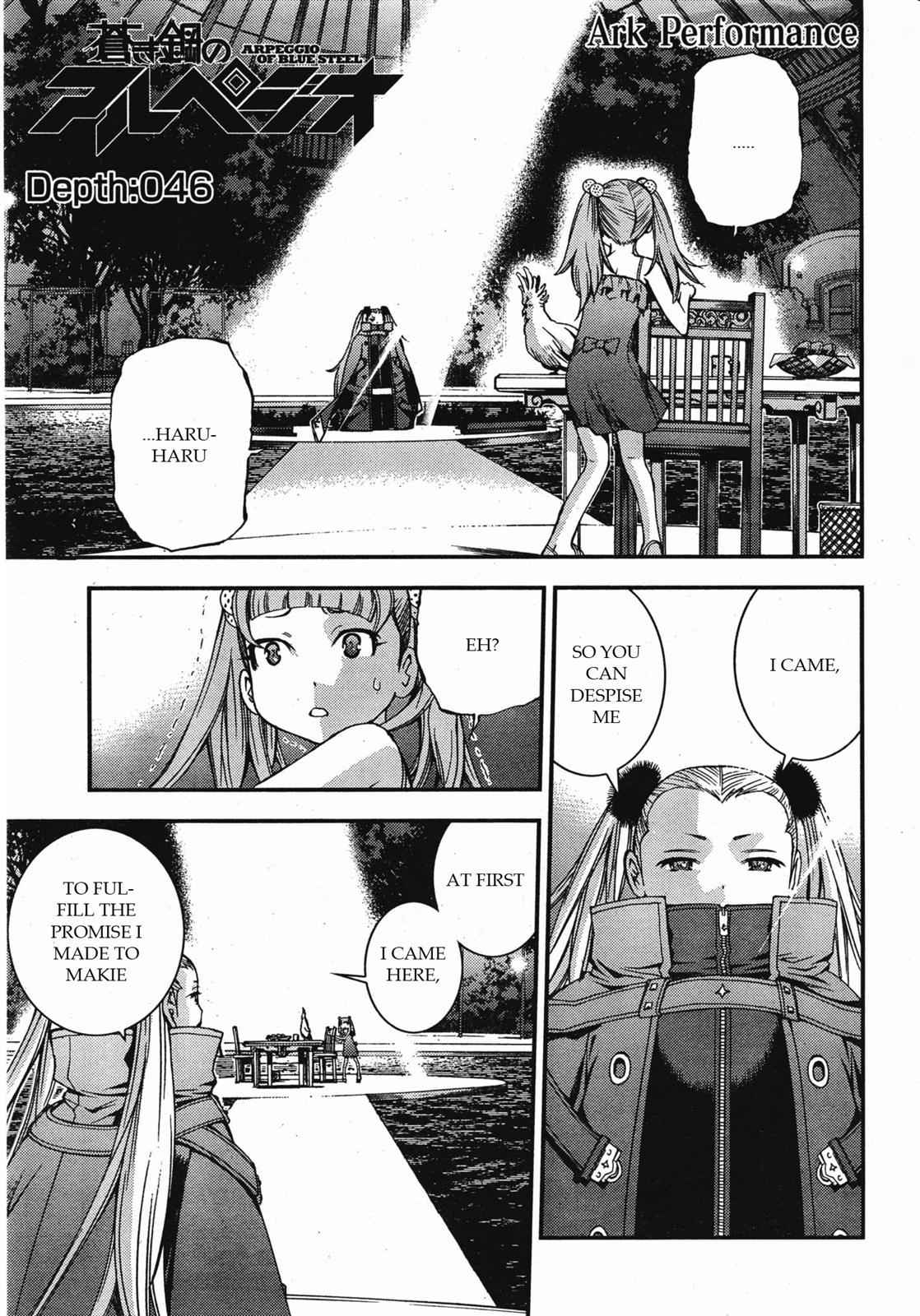 Aoki Hagane no Arpeggio Chap 46 - Next Chap 47