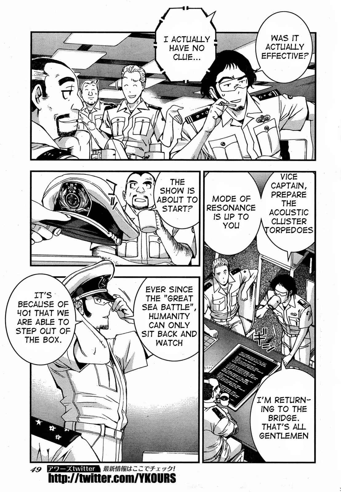 Aoki Hagane no Arpeggio Chap 47 - Next Chap 48