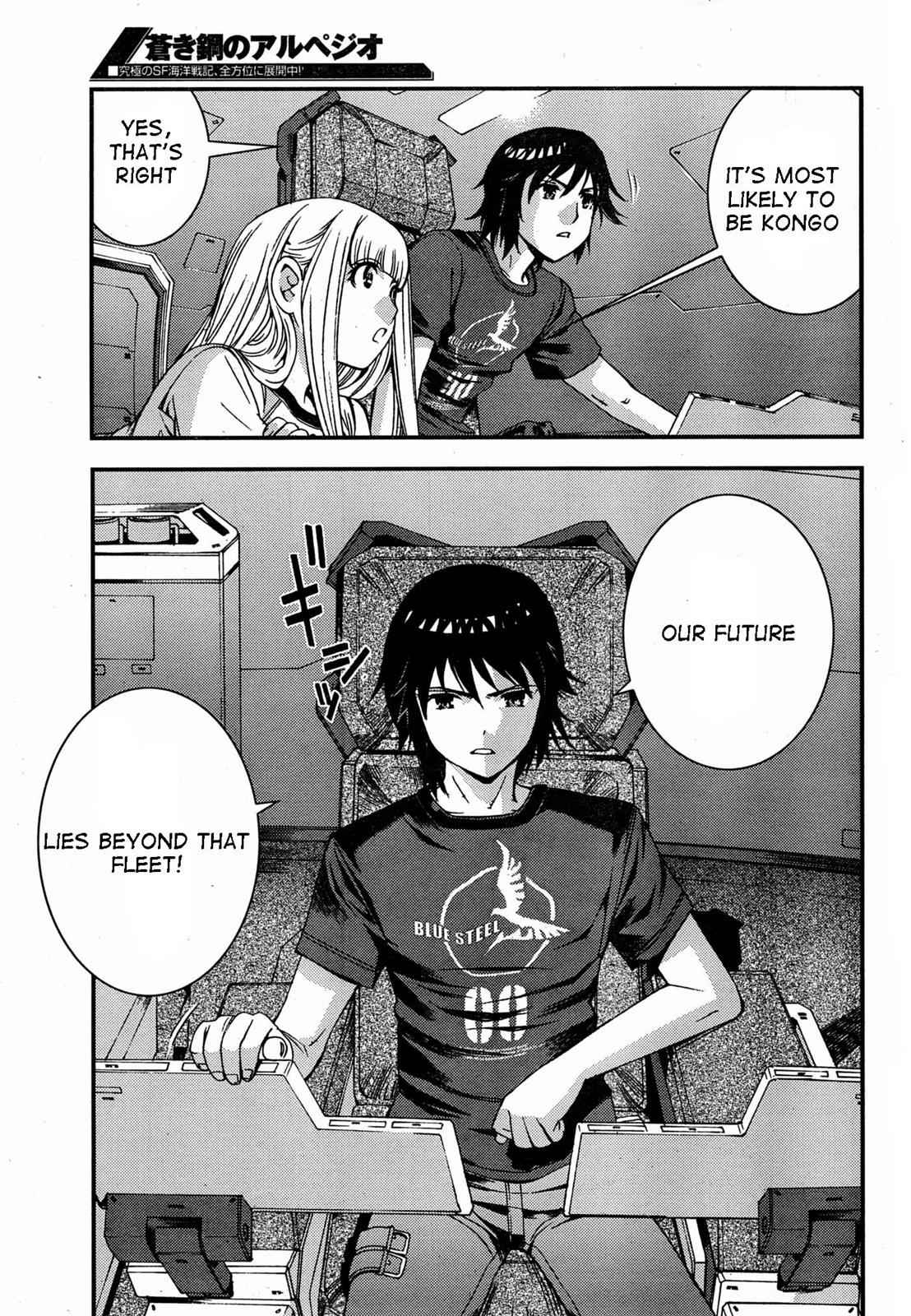 Aoki Hagane no Arpeggio Chap 47 - Next Chap 48