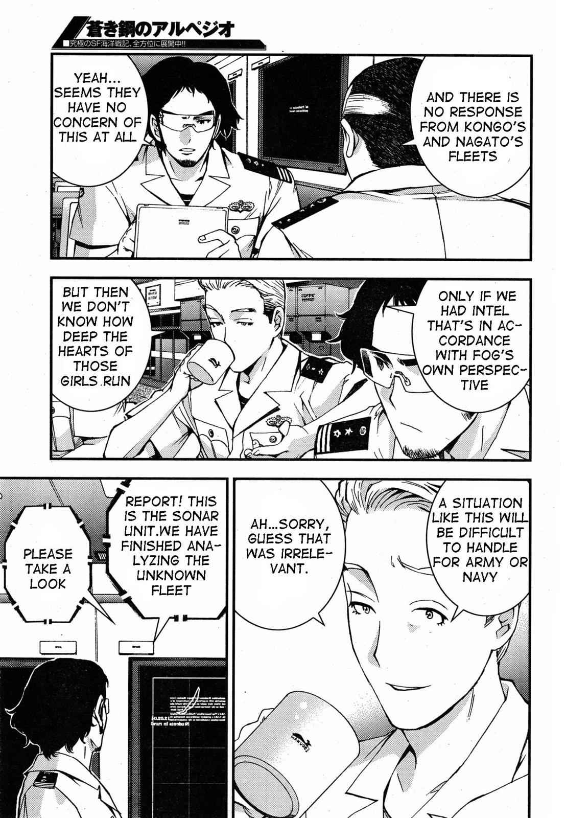 Aoki Hagane no Arpeggio Chap 47 - Next Chap 48