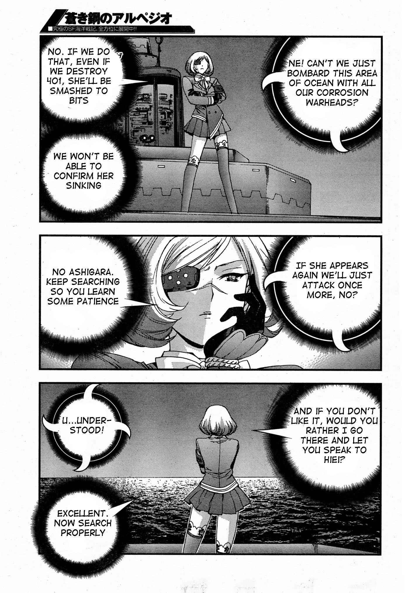 Aoki Hagane no Arpeggio Chap 48 - Next Chap 49