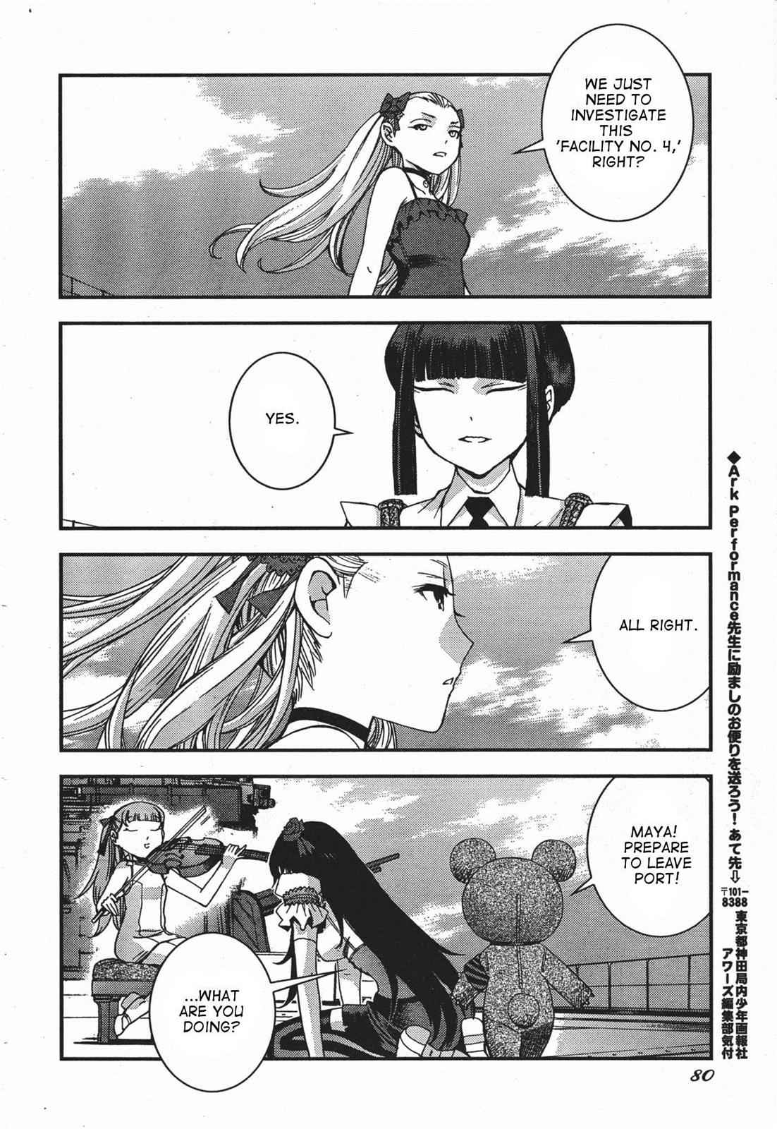 Aoki Hagane no Arpeggio Chap 49 - Next Chap 50