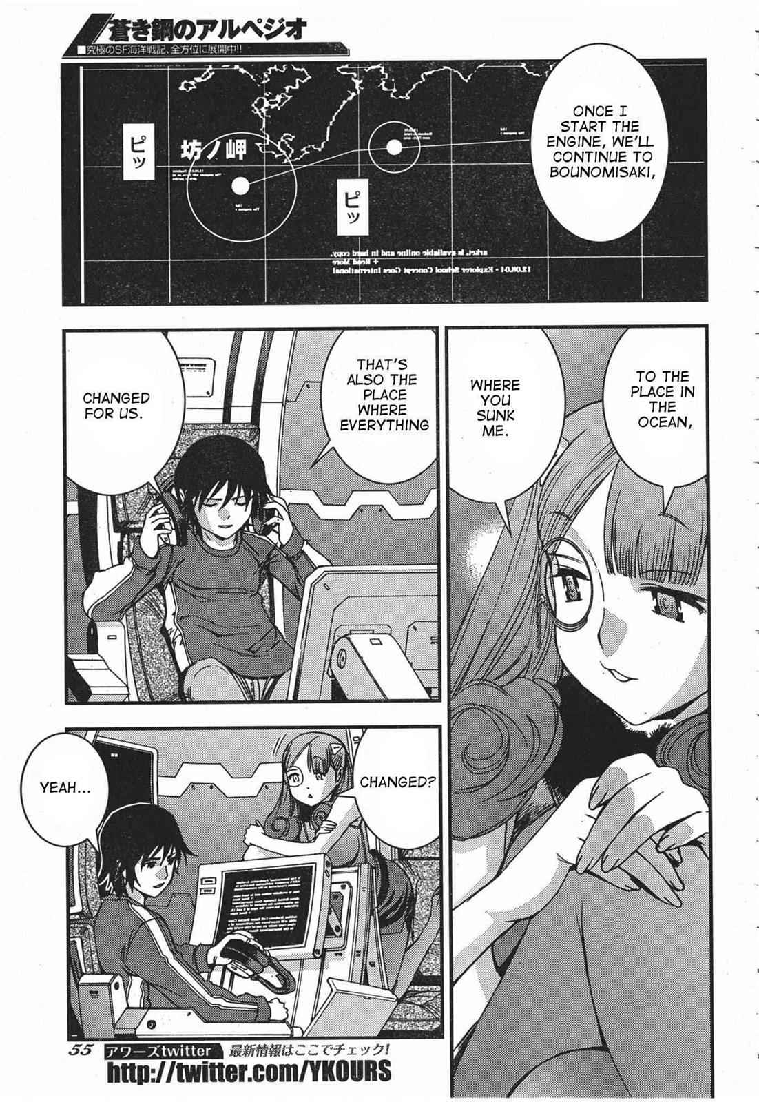 Aoki Hagane no Arpeggio Chap 49 - Next Chap 50