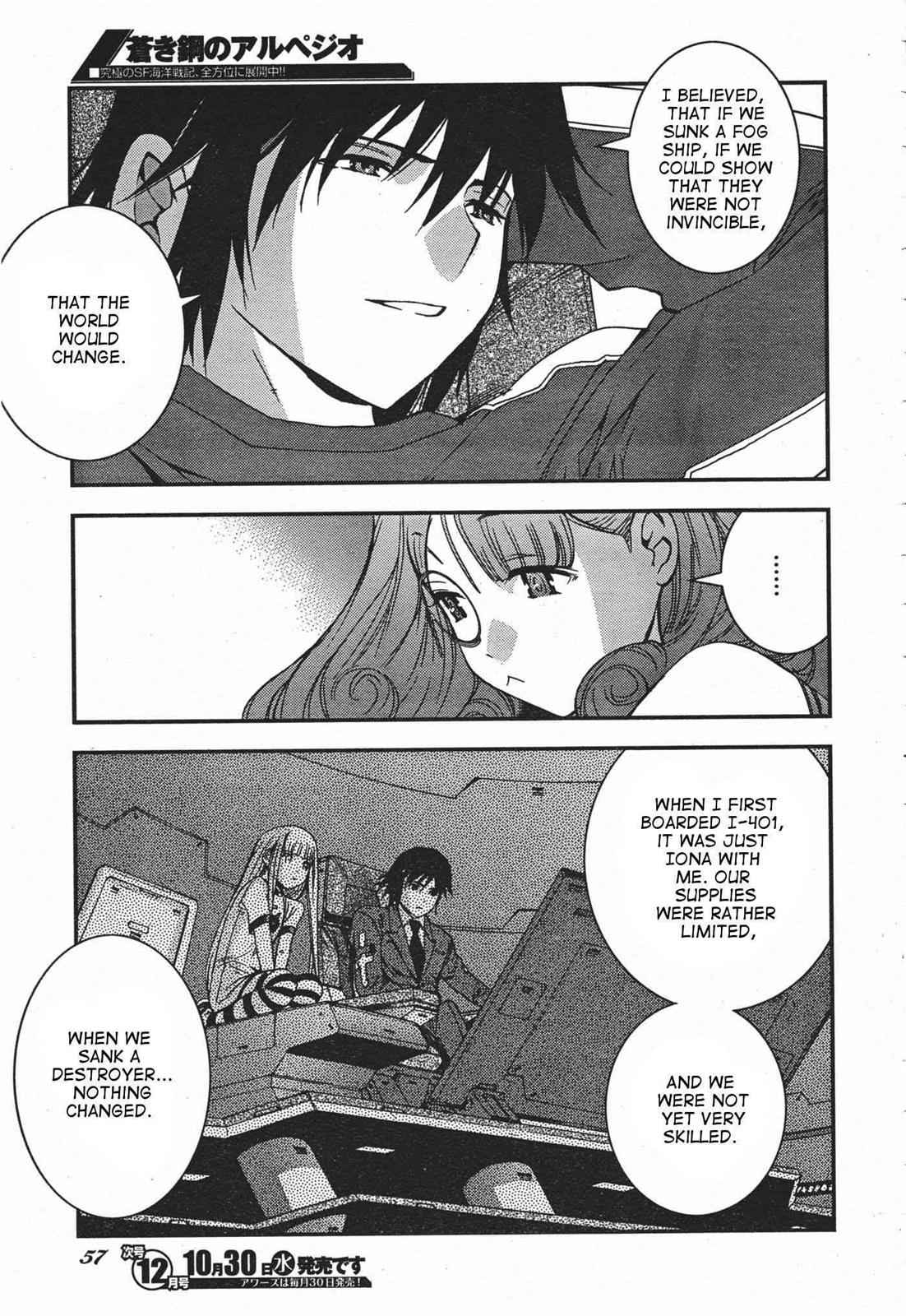 Aoki Hagane no Arpeggio Chap 49 - Next Chap 50