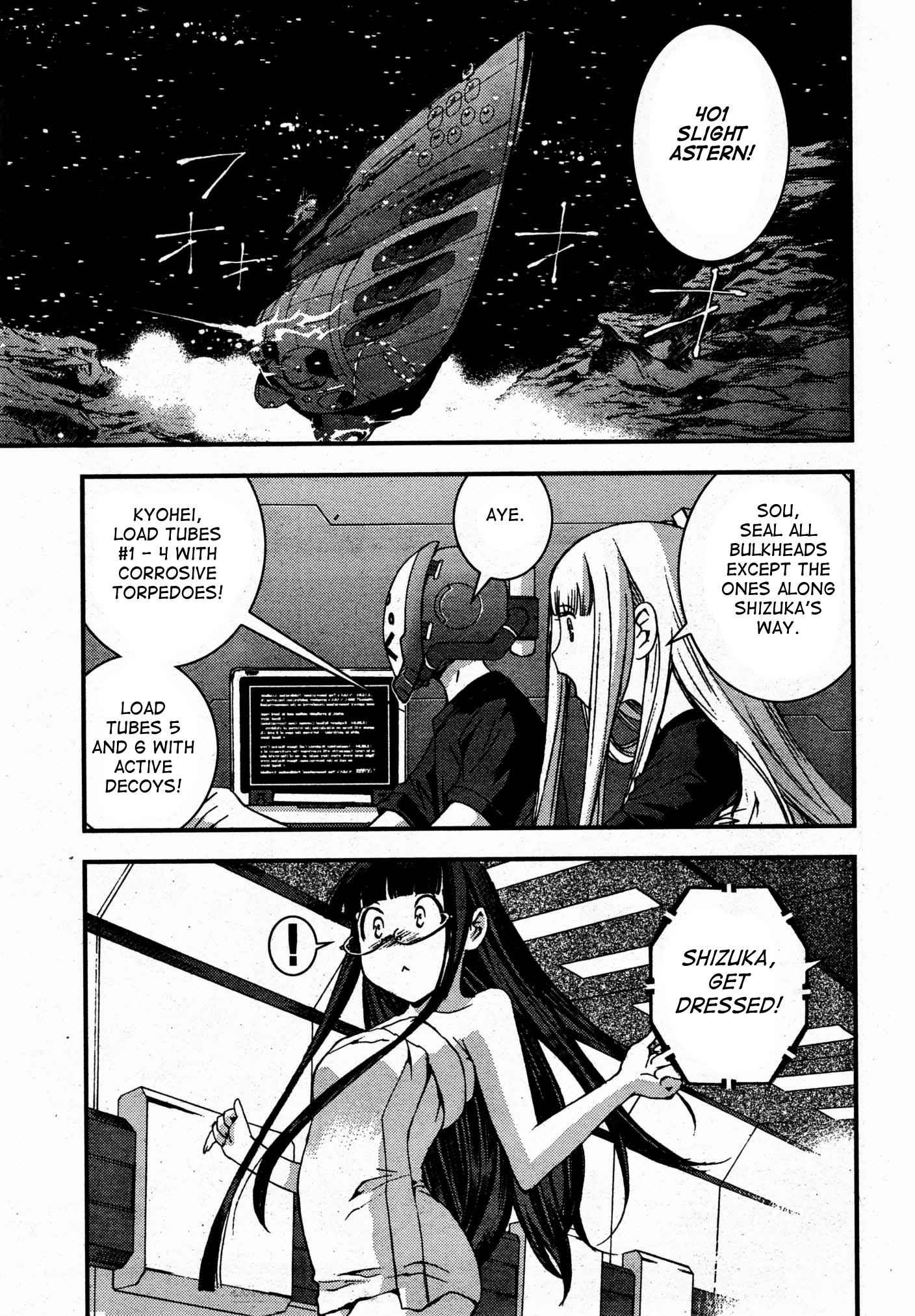 Aoki Hagane no Arpeggio Chap 50 - Next Chap 51