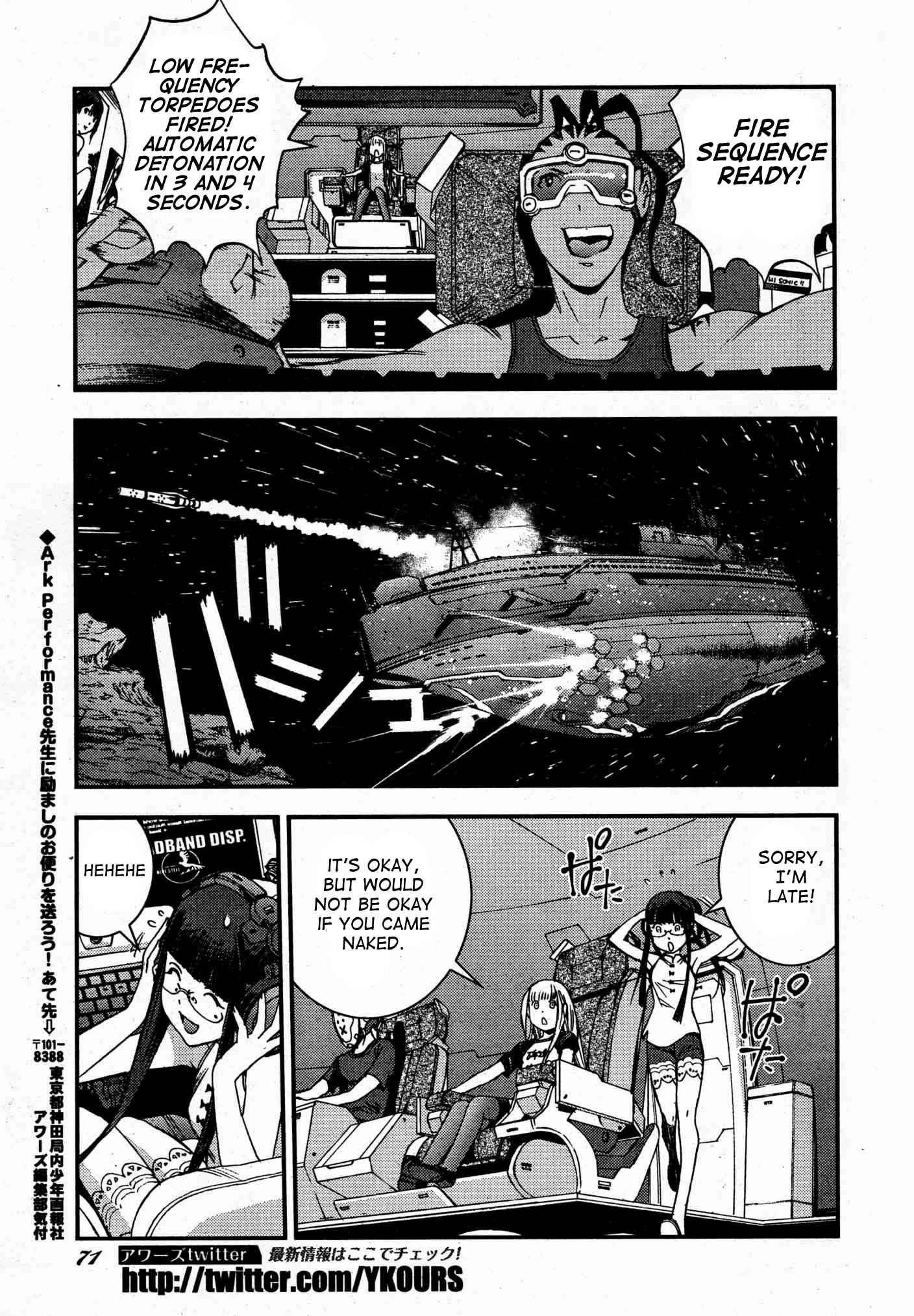 Aoki Hagane no Arpeggio Chap 50 - Next Chap 51