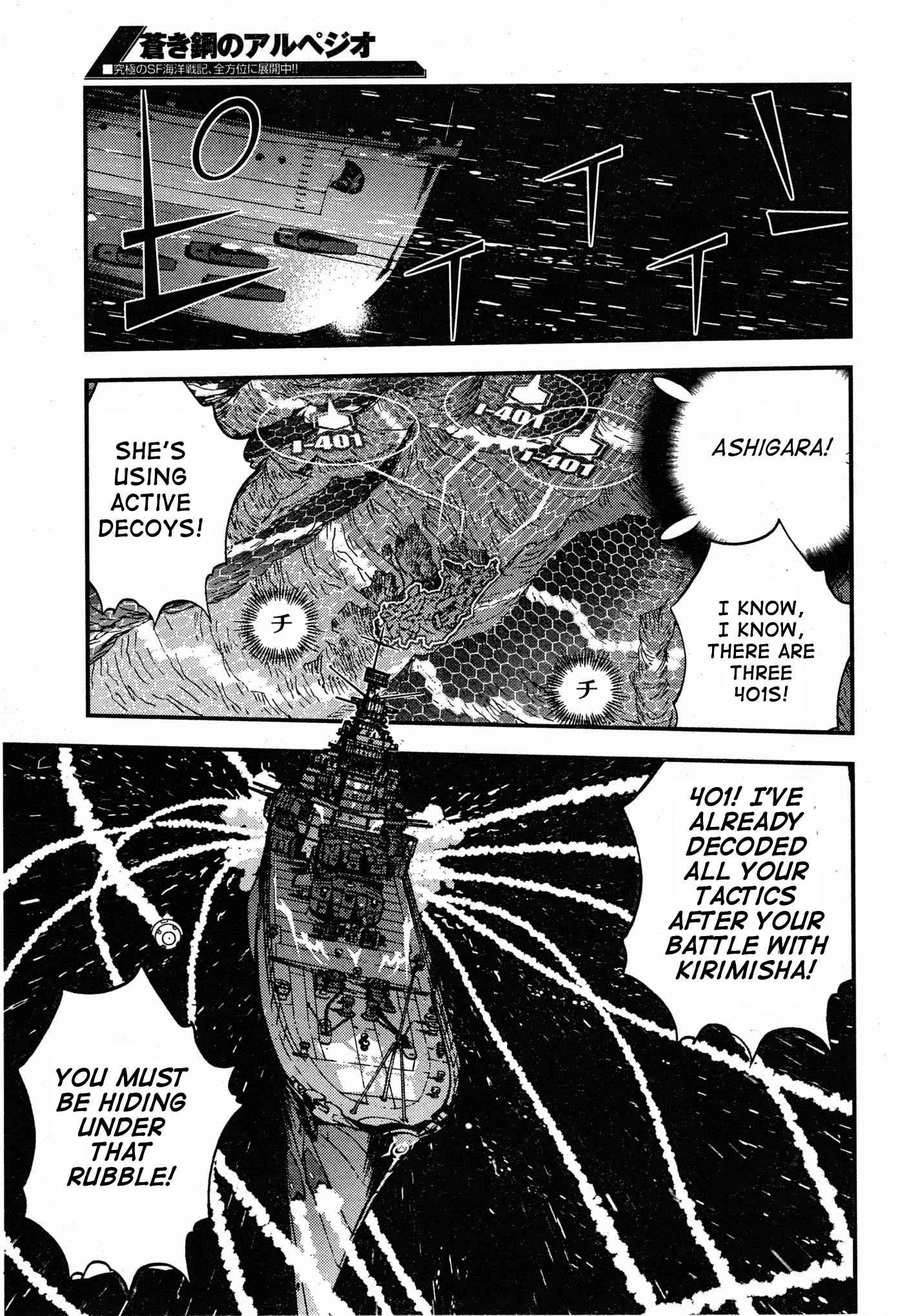 Aoki Hagane no Arpeggio Chap 51 - Next Chap 52