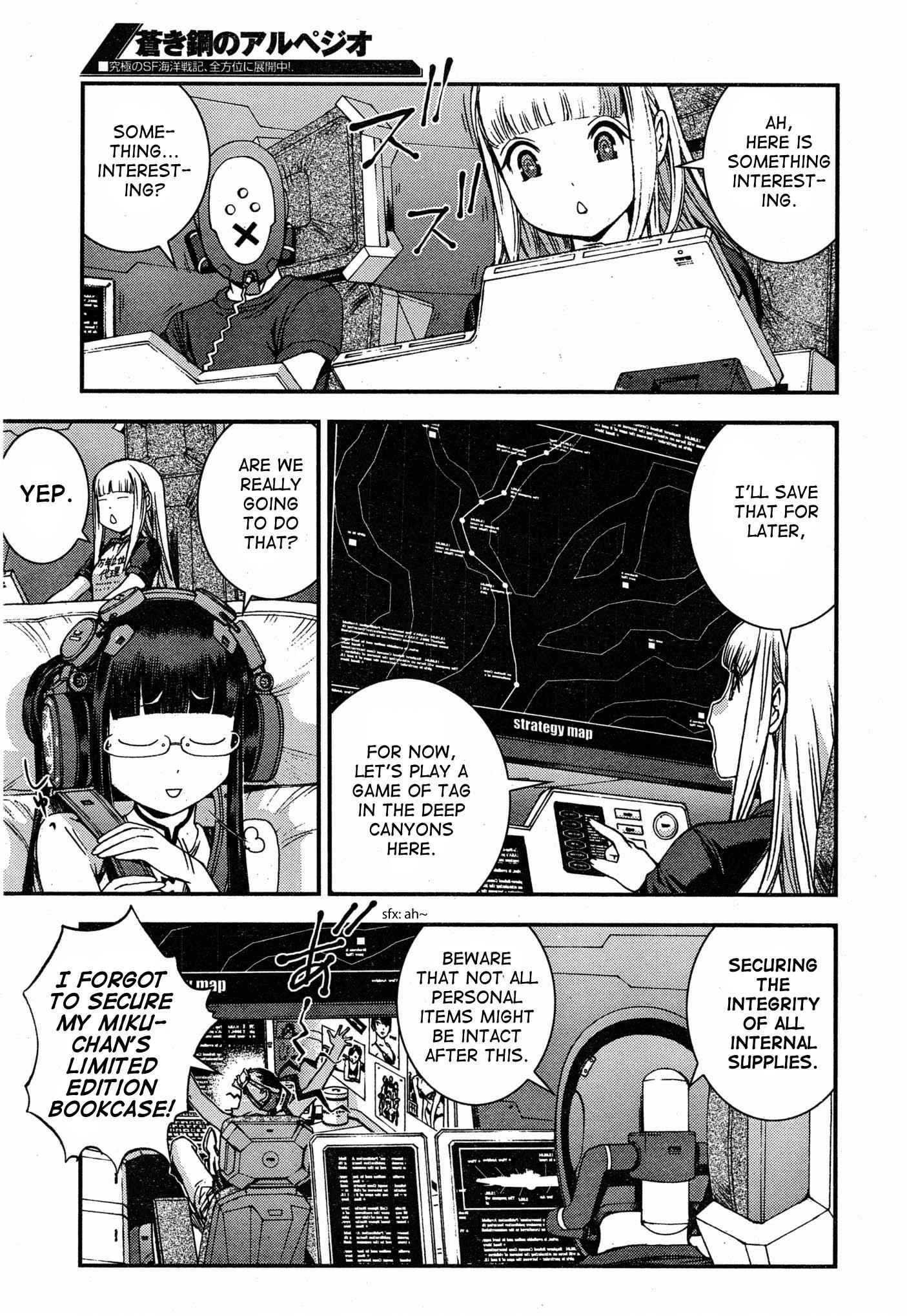 Aoki Hagane no Arpeggio Chap 51 - Next Chap 52