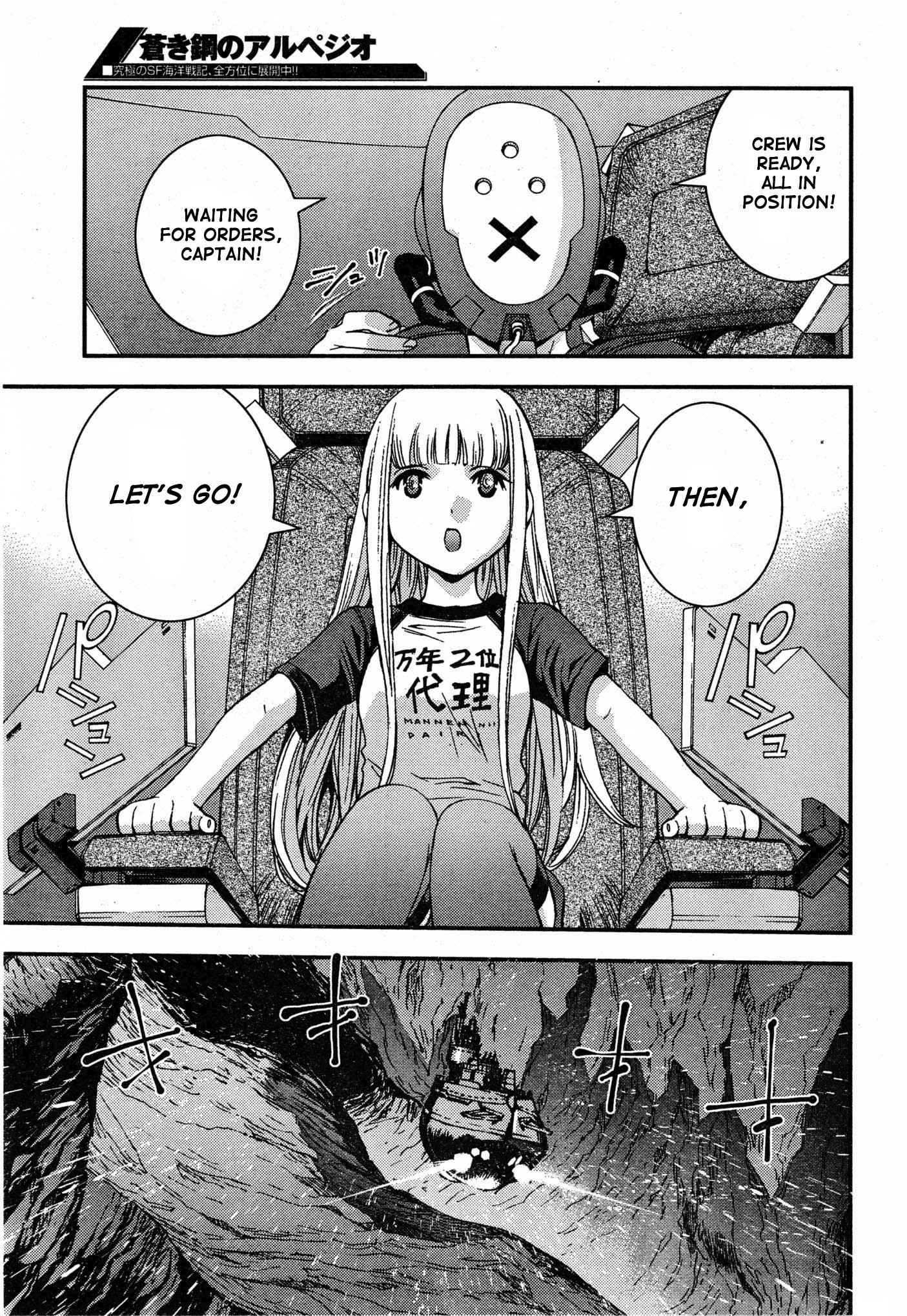 Aoki Hagane no Arpeggio Chap 51 - Next Chap 52