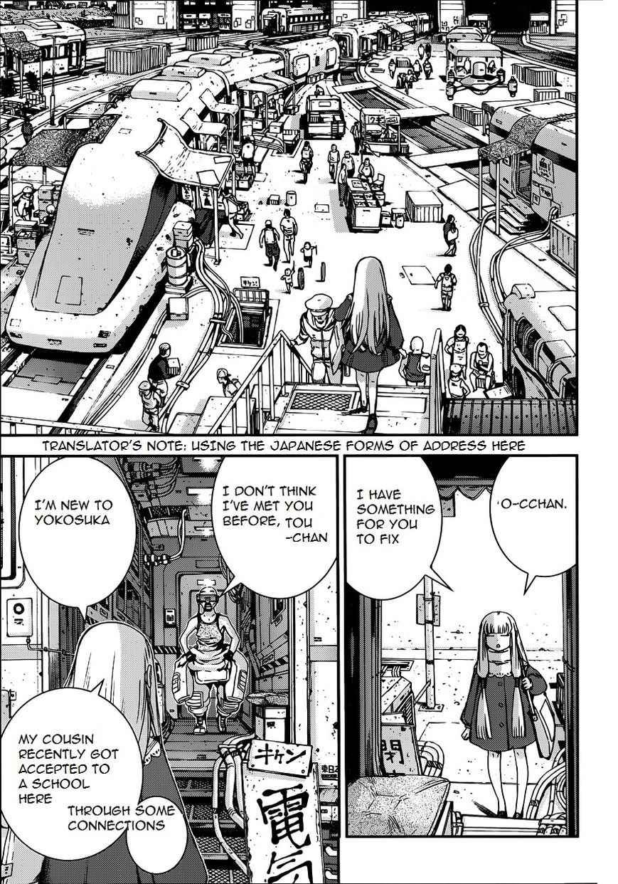 Aoki Hagane no Arpeggio Chap 52 - Next Chap 53