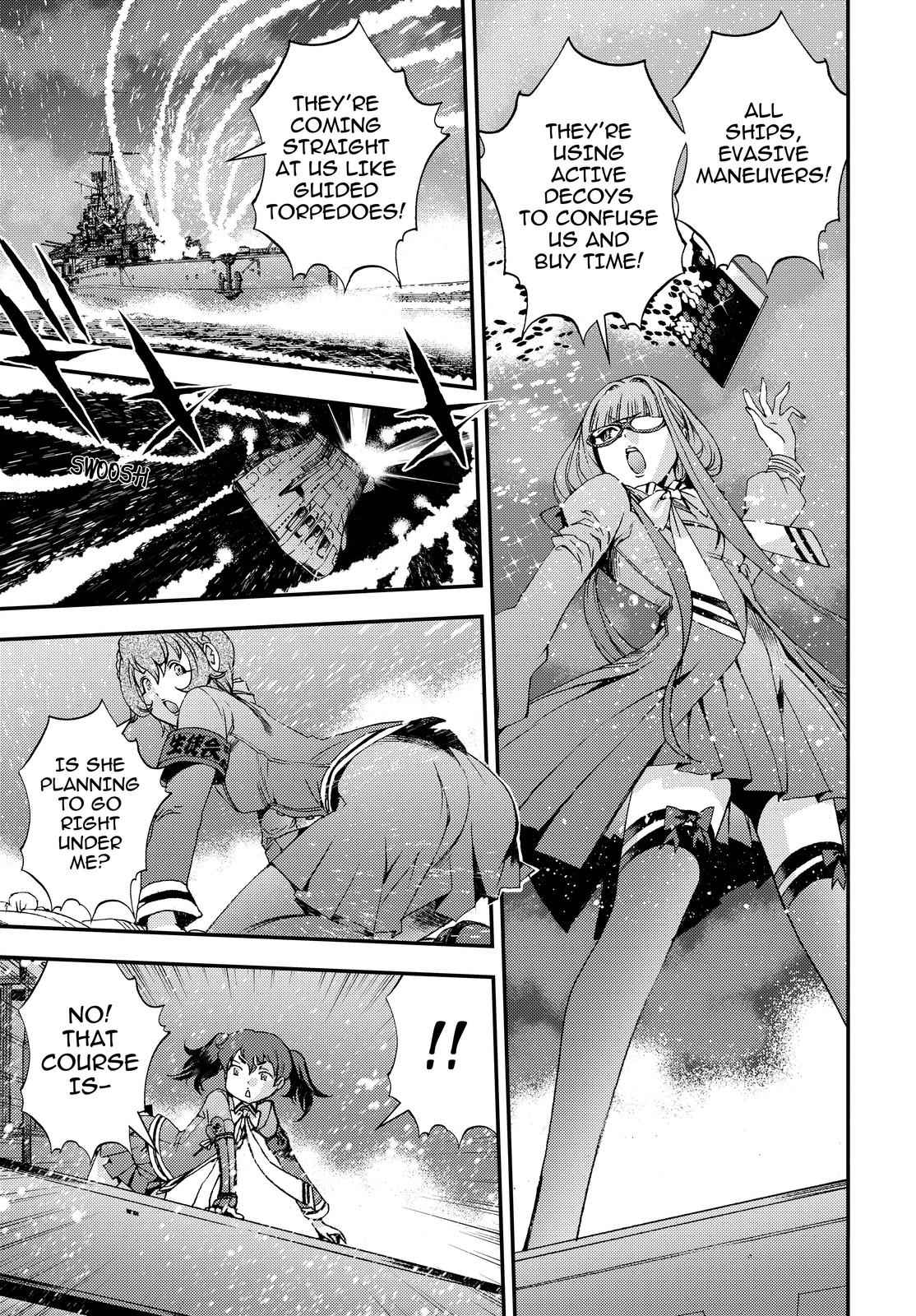 Aoki Hagane no Arpeggio Chap 53 - Next Chap 54