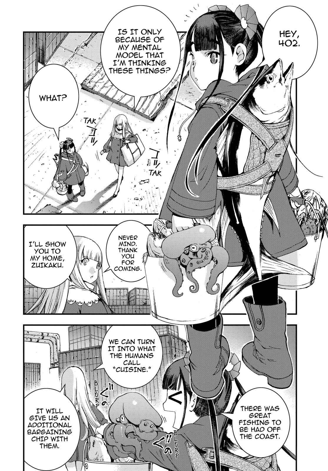 Aoki Hagane no Arpeggio Chap 53 - Next Chap 54