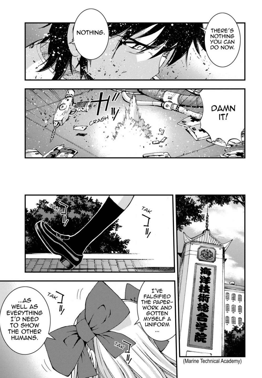 Aoki Hagane no Arpeggio Chap 54.5 - Next Chap 55.5