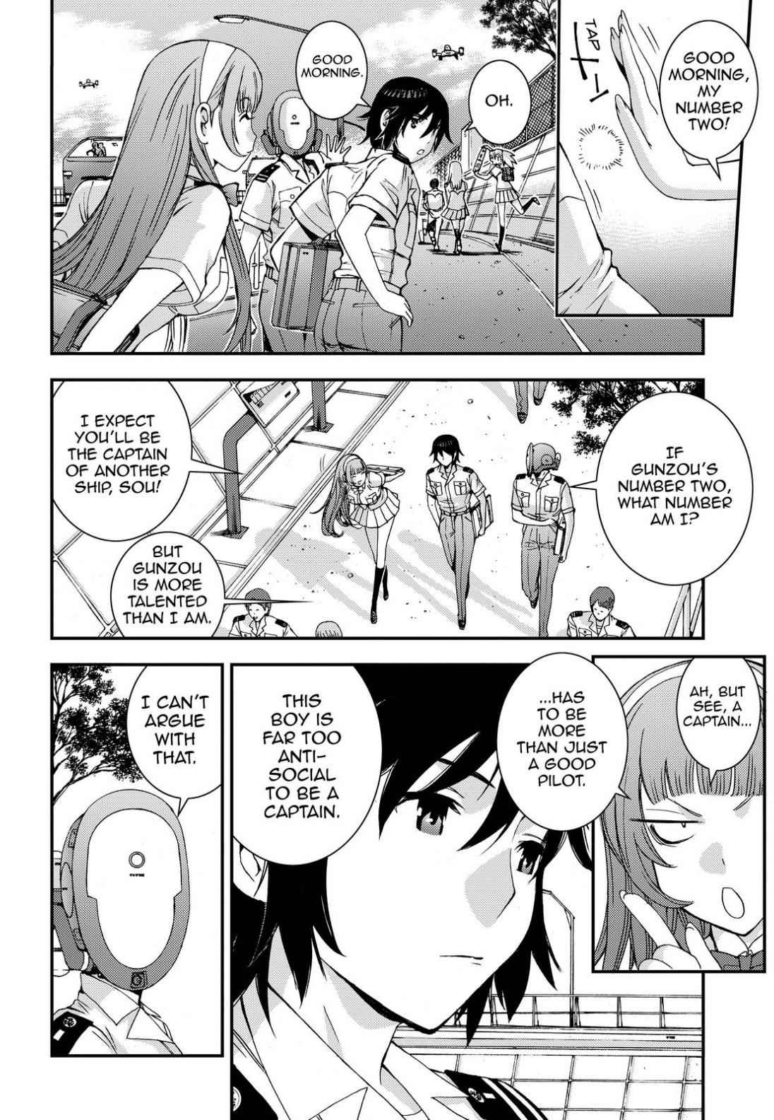 Aoki Hagane no Arpeggio Chap 54.5 - Next Chap 55.5