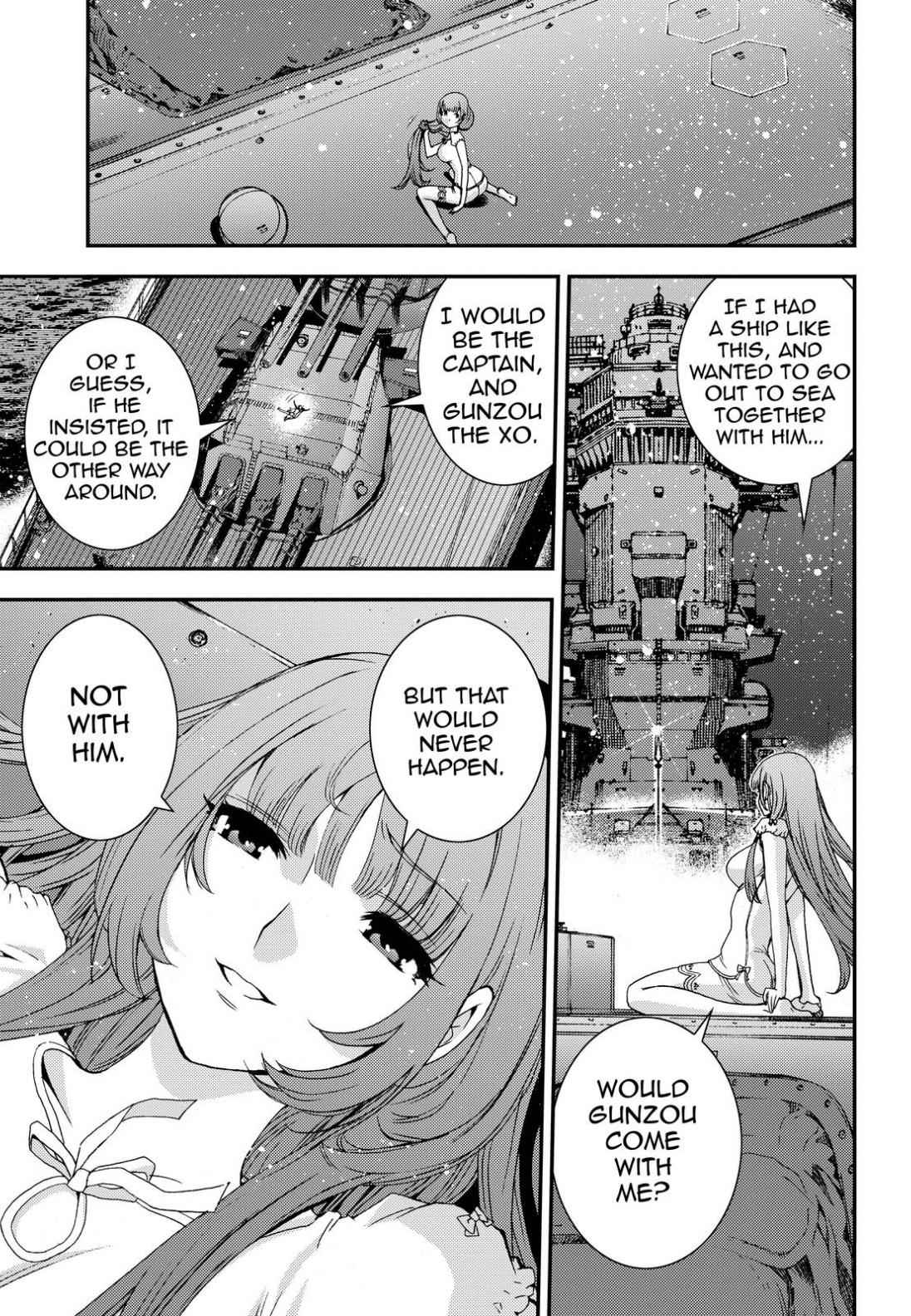 Aoki Hagane no Arpeggio Chap 54.5 - Next Chap 55.5
