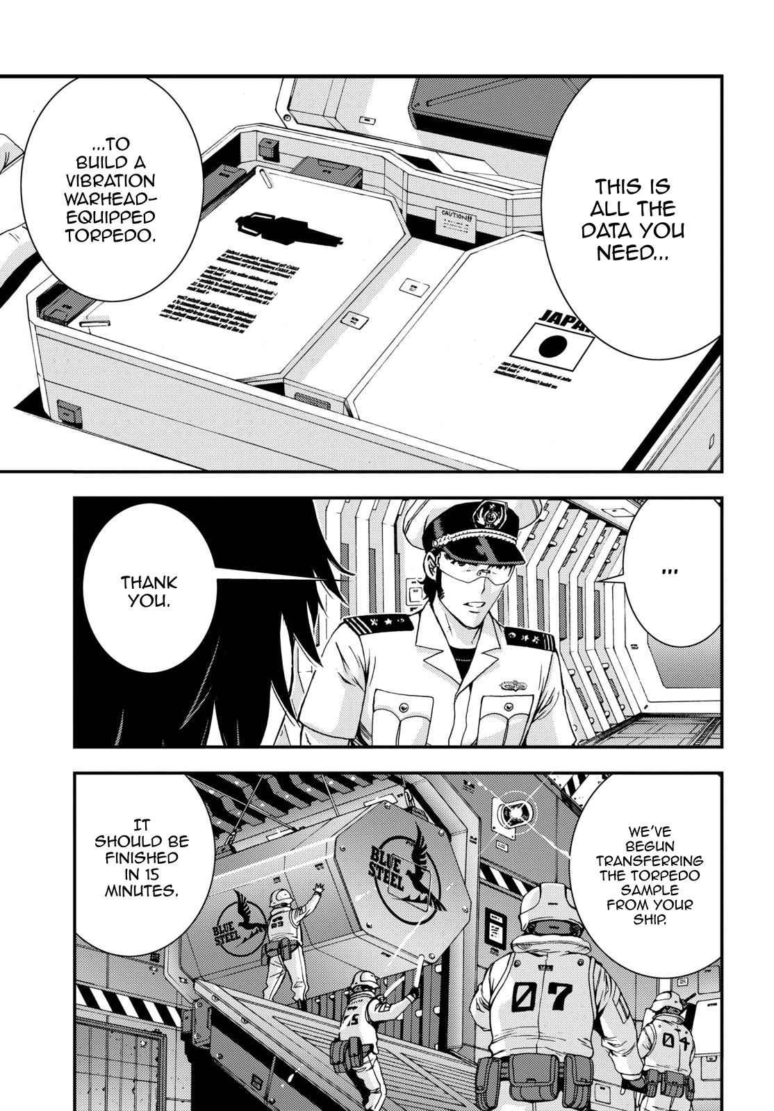 Aoki Hagane no Arpeggio Chap 56 - Next Chap 57