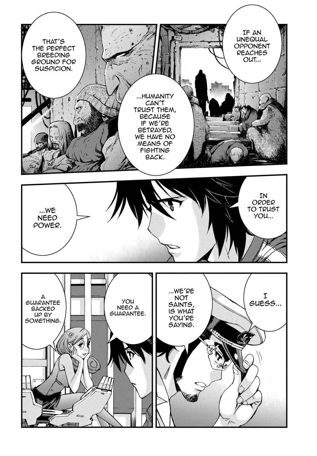 Aoki Hagane no Arpeggio Chap 56 - Next Chap 57