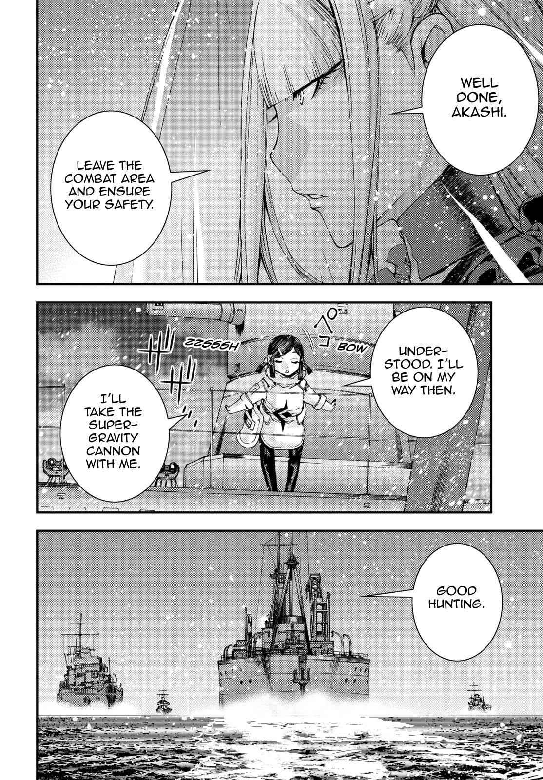 Aoki Hagane no Arpeggio Chap 58 - Next Chap 59
