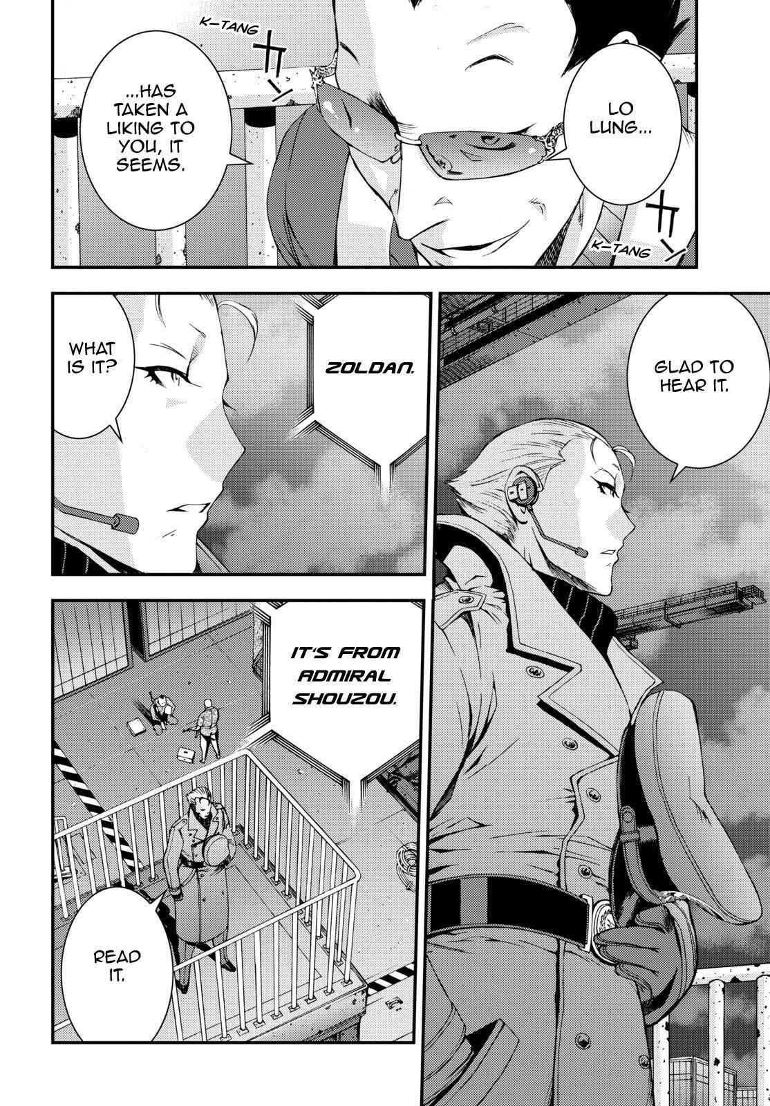 Aoki Hagane no Arpeggio Chap 58 - Next Chap 59