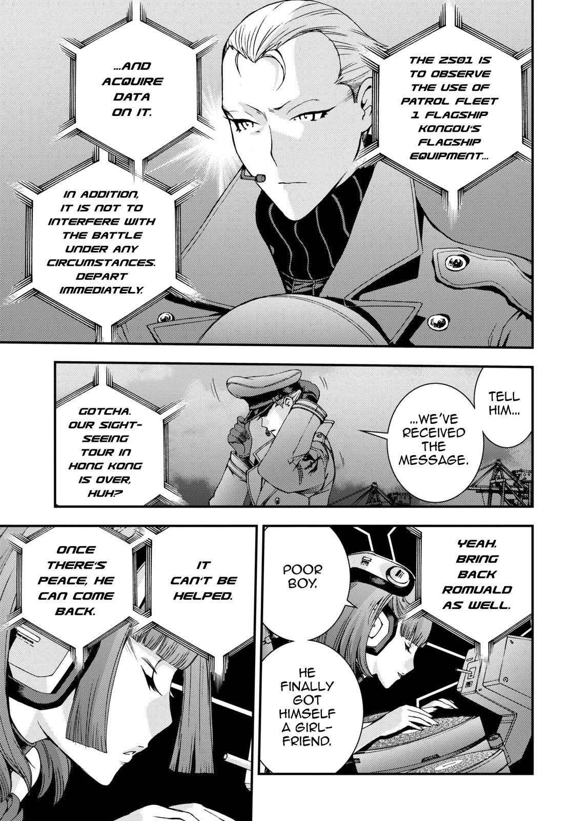 Aoki Hagane no Arpeggio Chap 58 - Next Chap 59