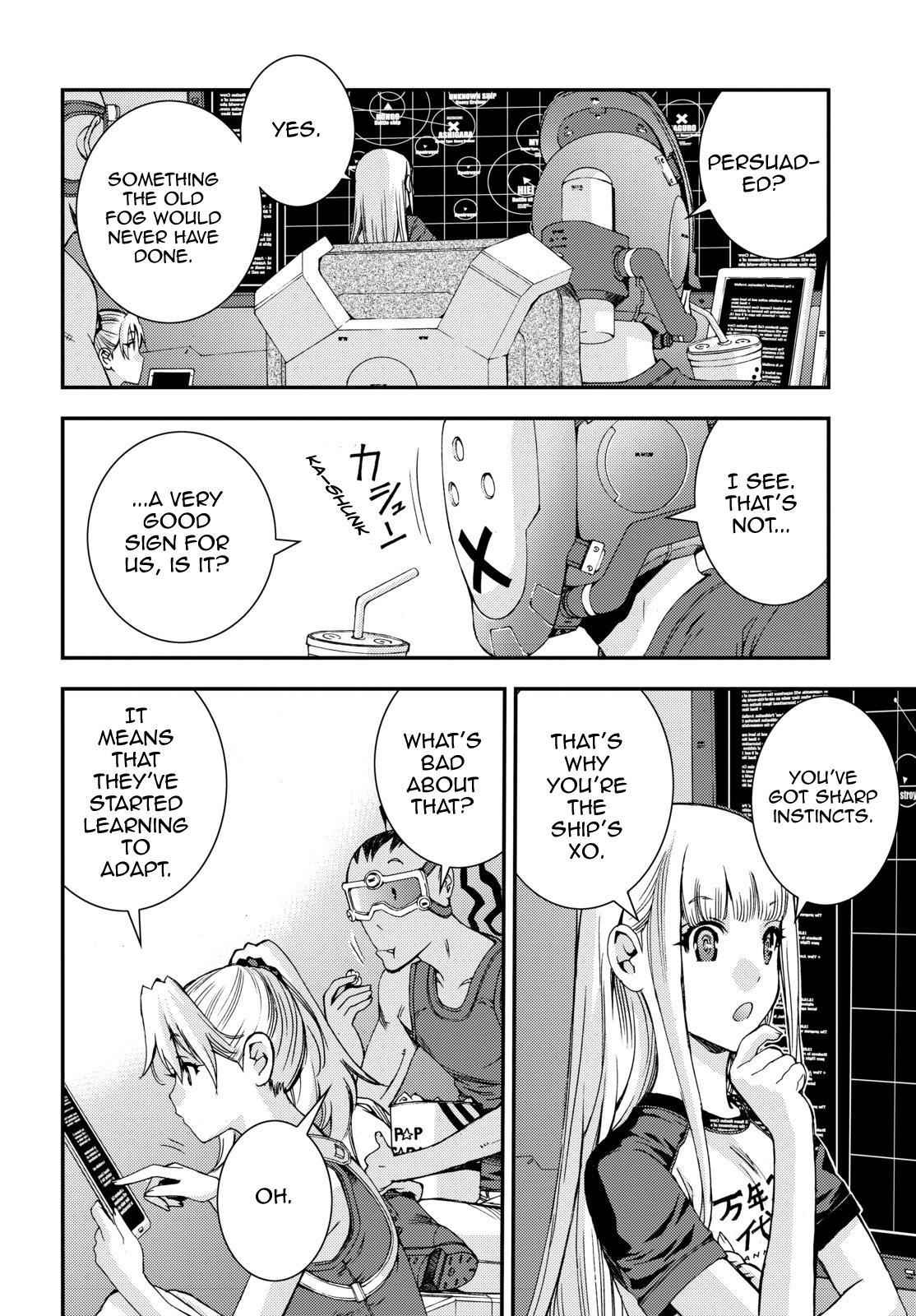 Aoki Hagane no Arpeggio Chap 58 - Next Chap 59