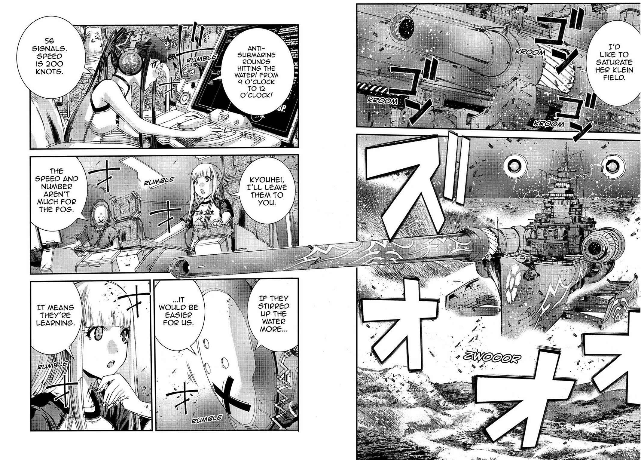 Aoki Hagane no Arpeggio Chap 59 - Next Chap 60