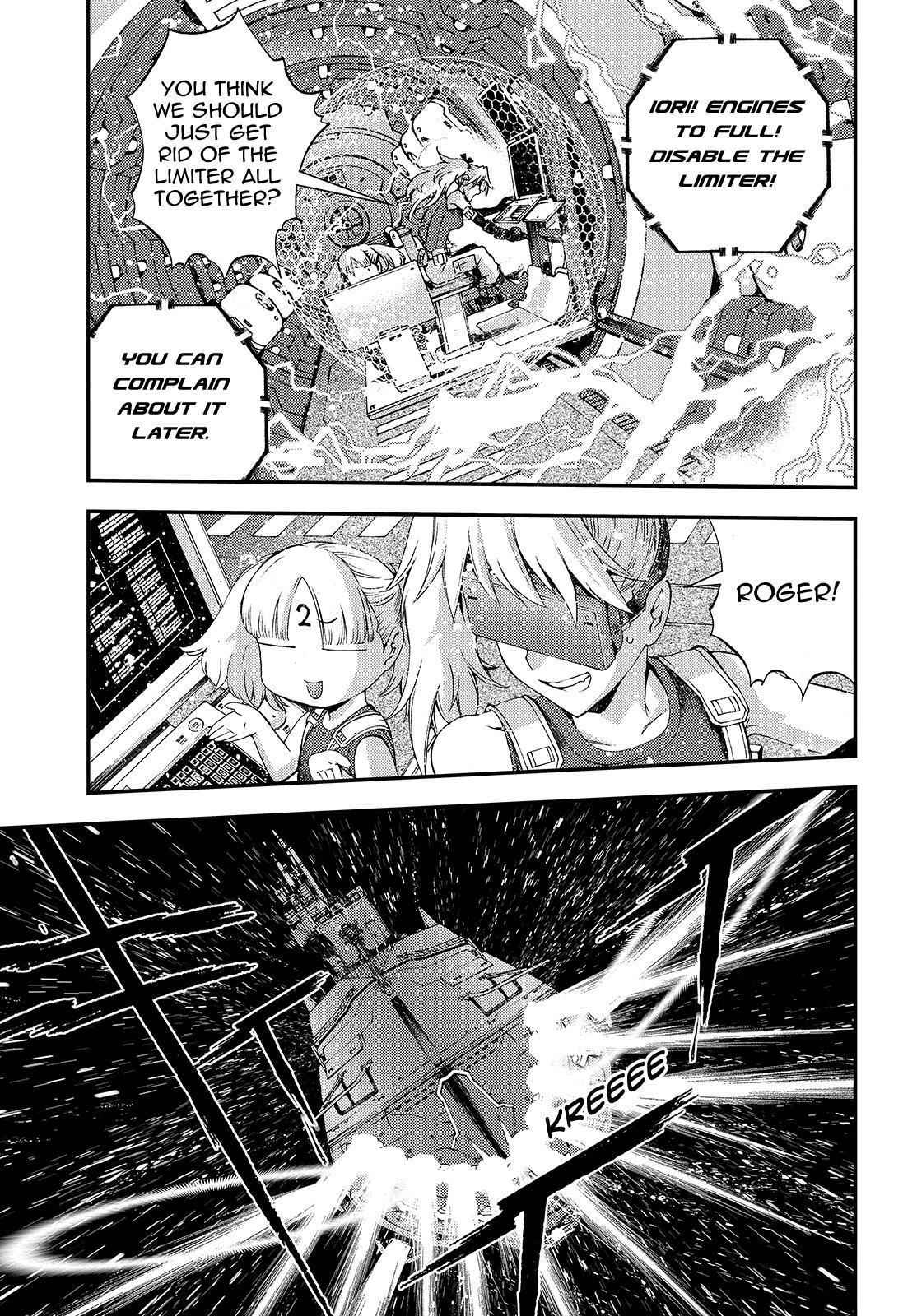 Aoki Hagane no Arpeggio Chap 60 - Next Chap 61