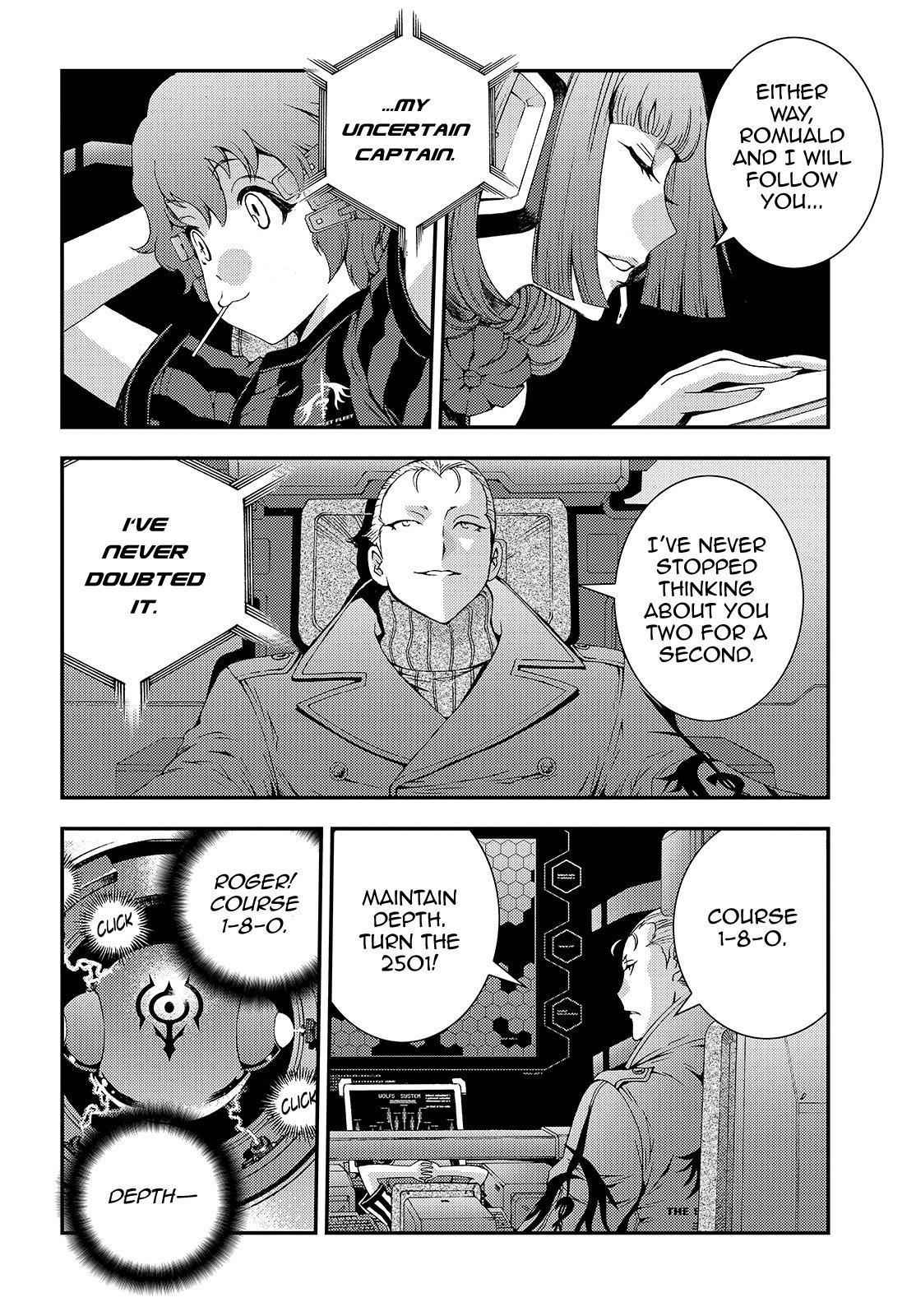 Aoki Hagane no Arpeggio Chap 61 - Next Chap 62