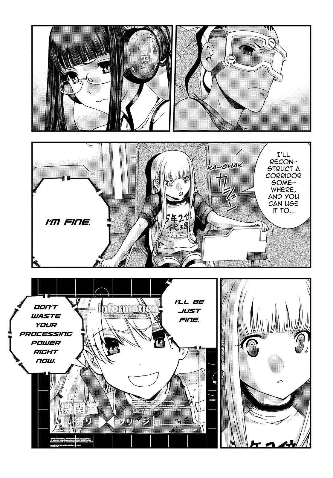 Aoki Hagane no Arpeggio Chap 61 - Next Chap 62