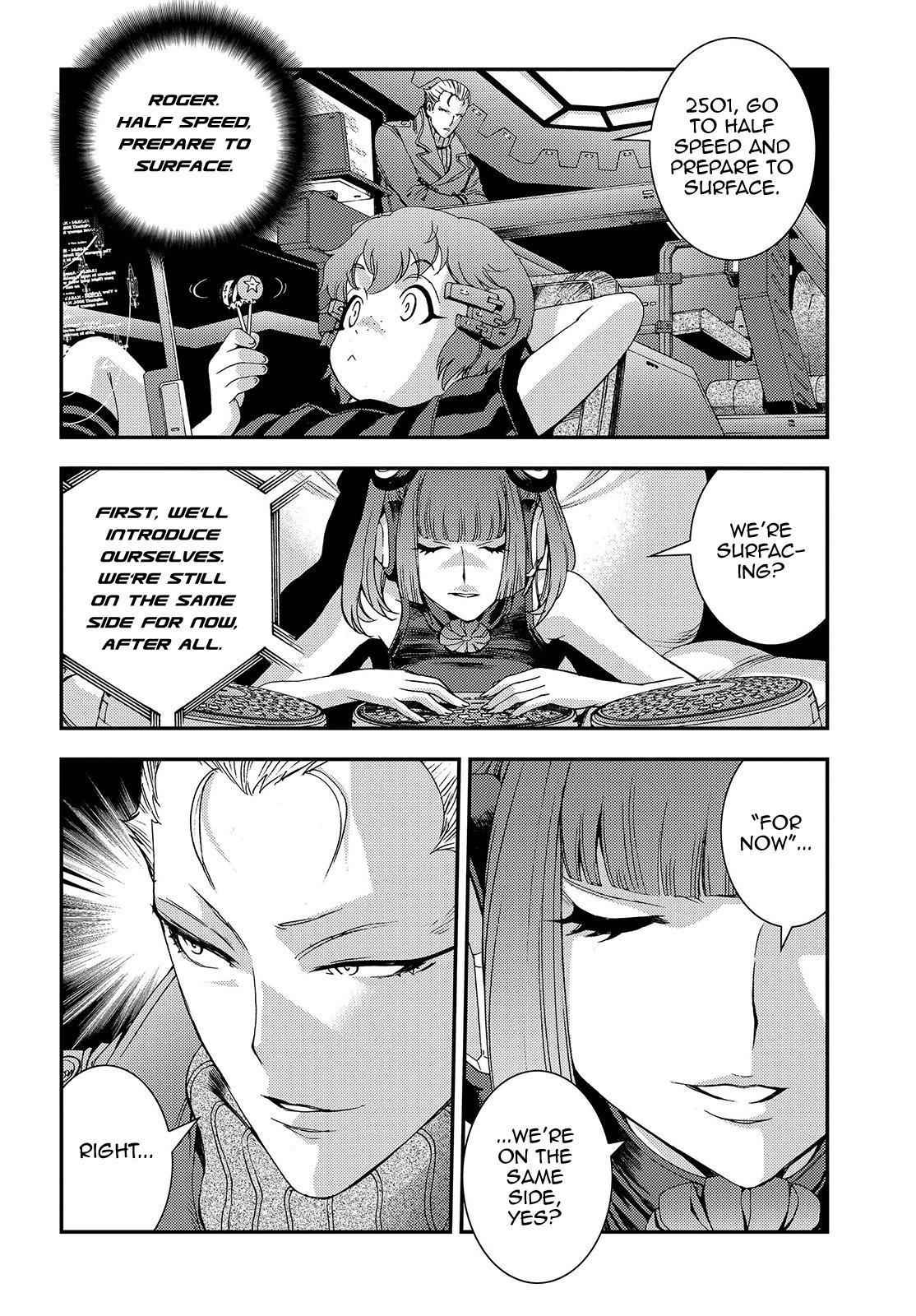 Aoki Hagane no Arpeggio Chap 64 - Next Chap 65