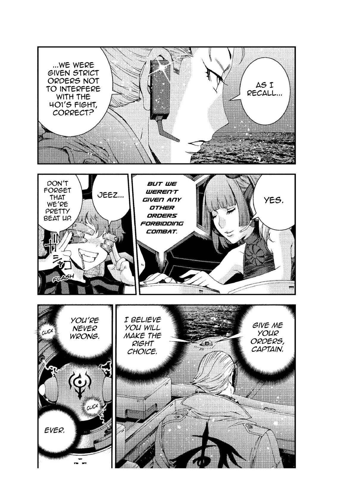 Aoki Hagane no Arpeggio Chap 65 - Next Chap 66
