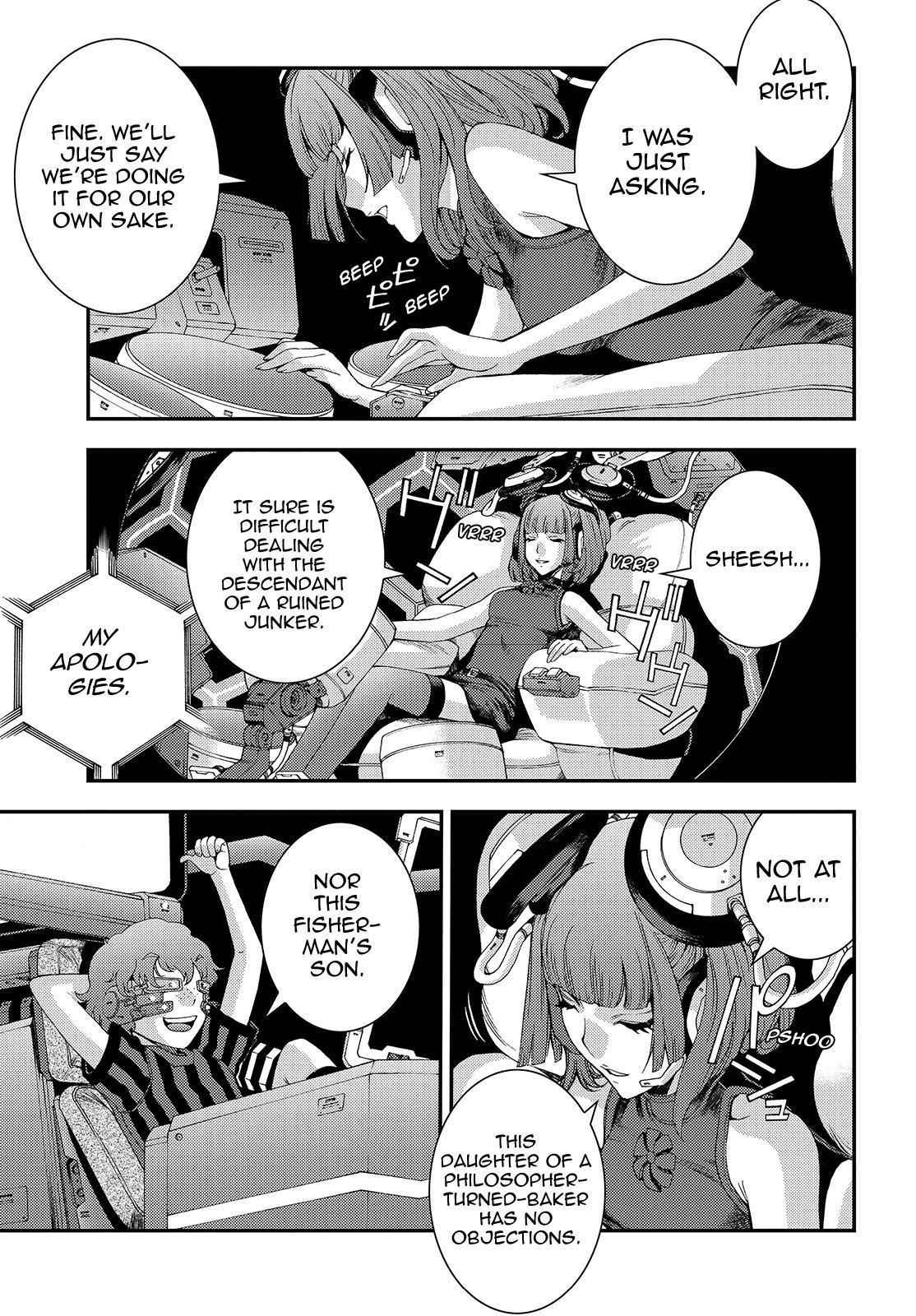 Aoki Hagane no Arpeggio Chap 66 - Next Chap 67