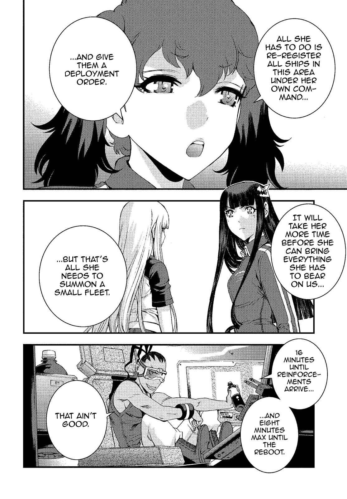 Aoki Hagane no Arpeggio Chap 73 - Next Chap 74