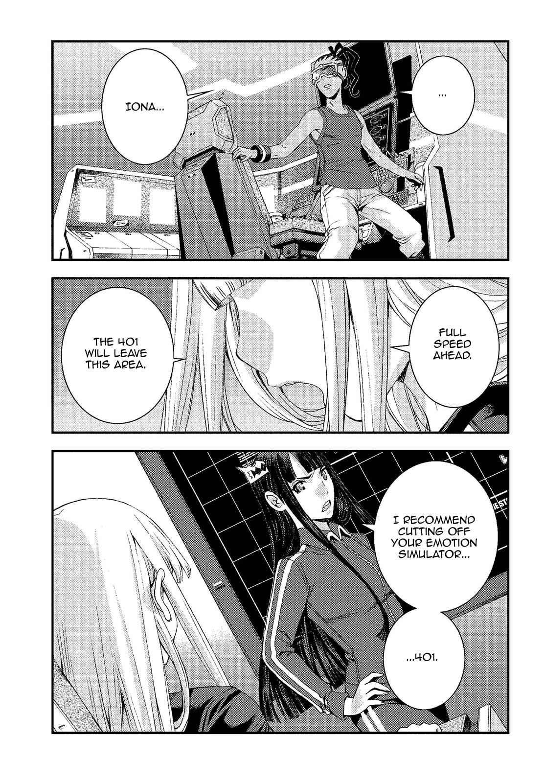 Aoki Hagane no Arpeggio Chap 73 - Next Chap 74