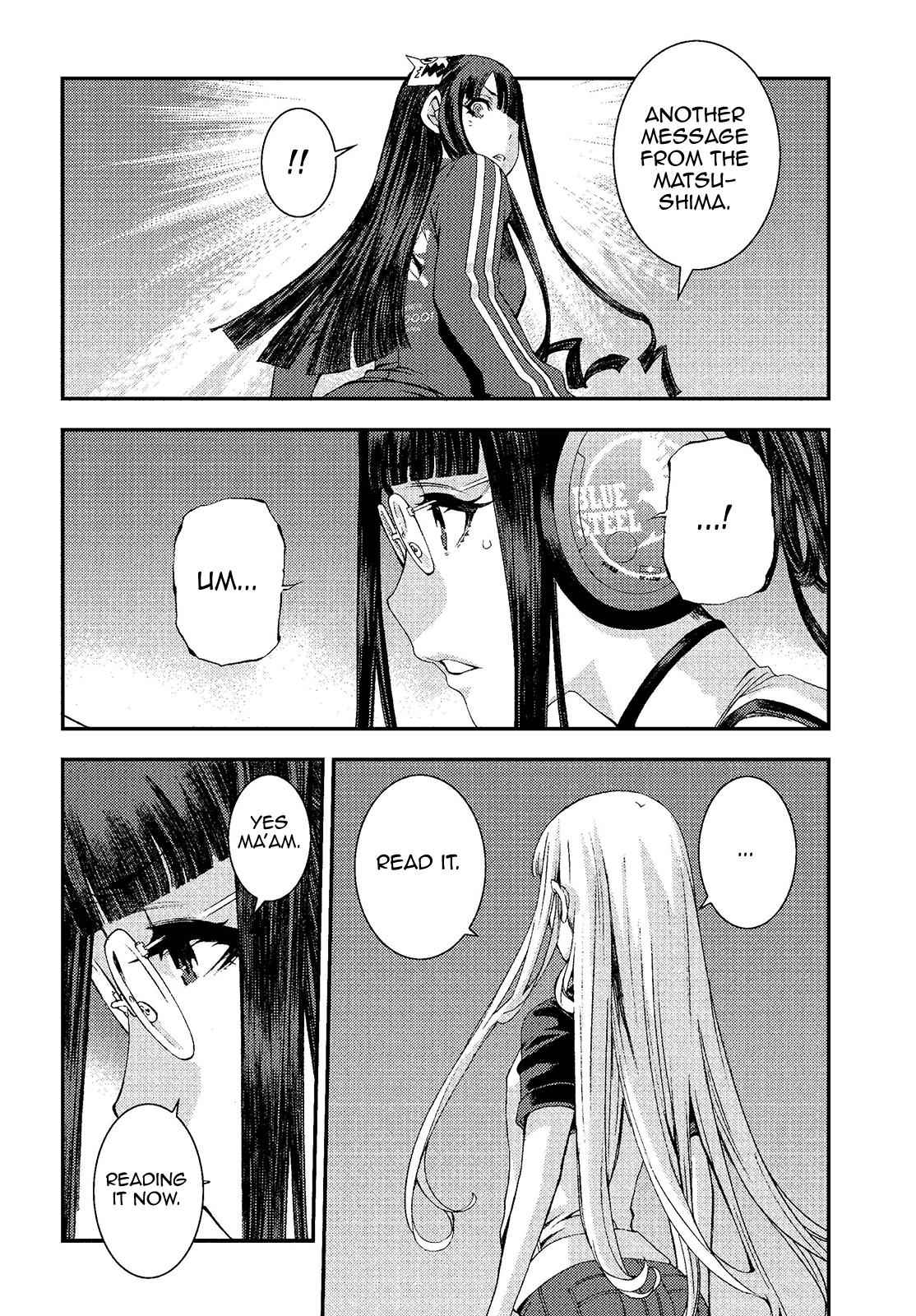 Aoki Hagane no Arpeggio Chap 73 - Next Chap 74