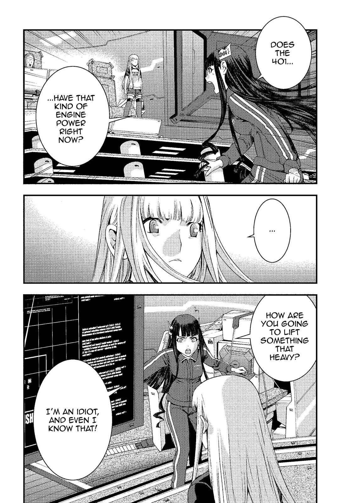 Aoki Hagane no Arpeggio Chap 73 - Next Chap 74