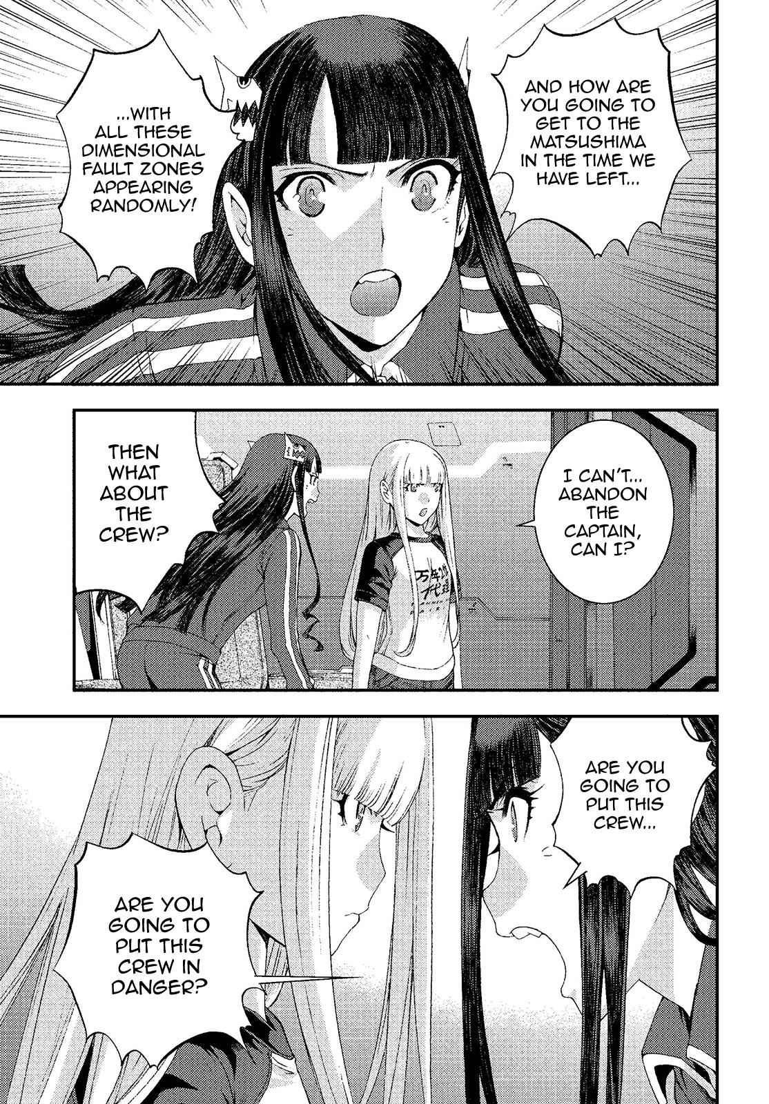 Aoki Hagane no Arpeggio Chap 73 - Next Chap 74