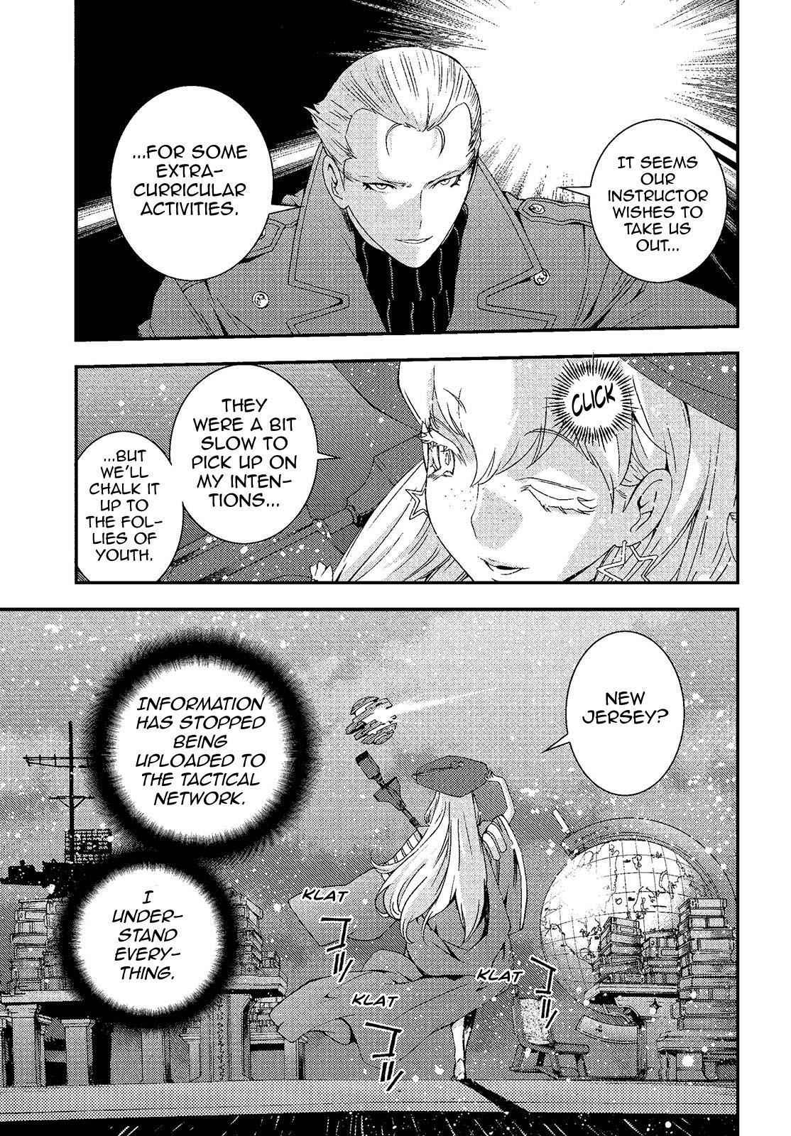 Aoki Hagane no Arpeggio Chap 75 - Next Chap 76