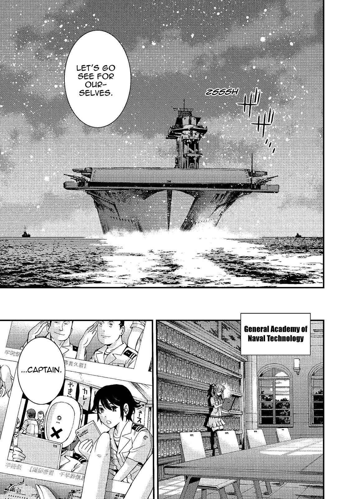 Aoki Hagane no Arpeggio Chap 75 - Next Chap 76