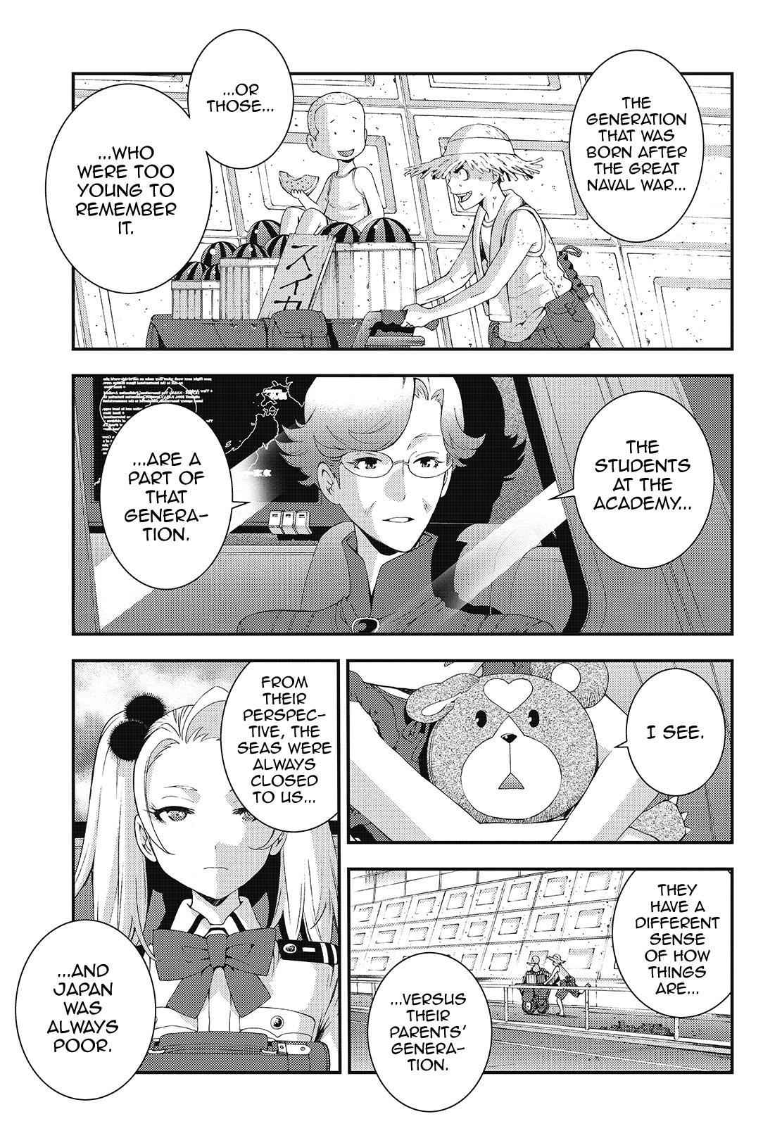 Aoki Hagane no Arpeggio Chap 76 - Next Chap 77