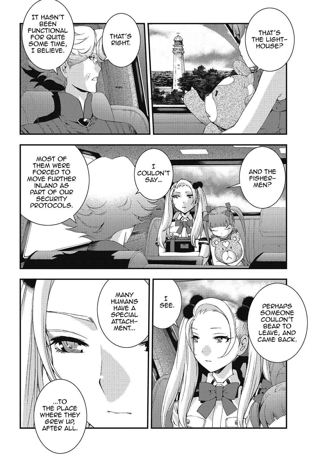 Aoki Hagane no Arpeggio Chap 76 - Next Chap 77