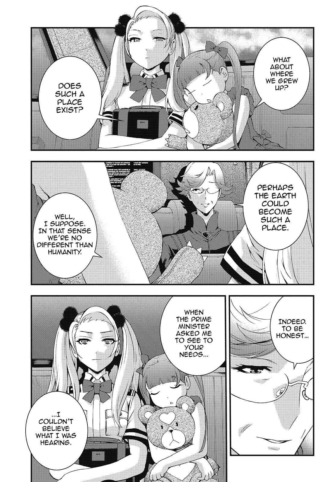 Aoki Hagane no Arpeggio Chap 76 - Next Chap 77