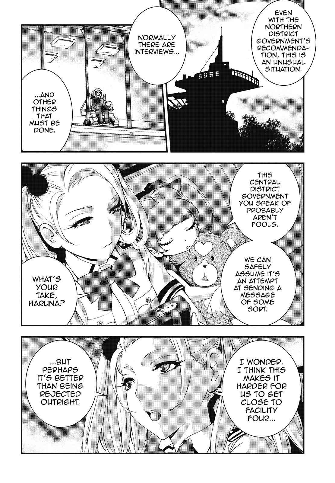 Aoki Hagane no Arpeggio Chap 76 - Next Chap 77