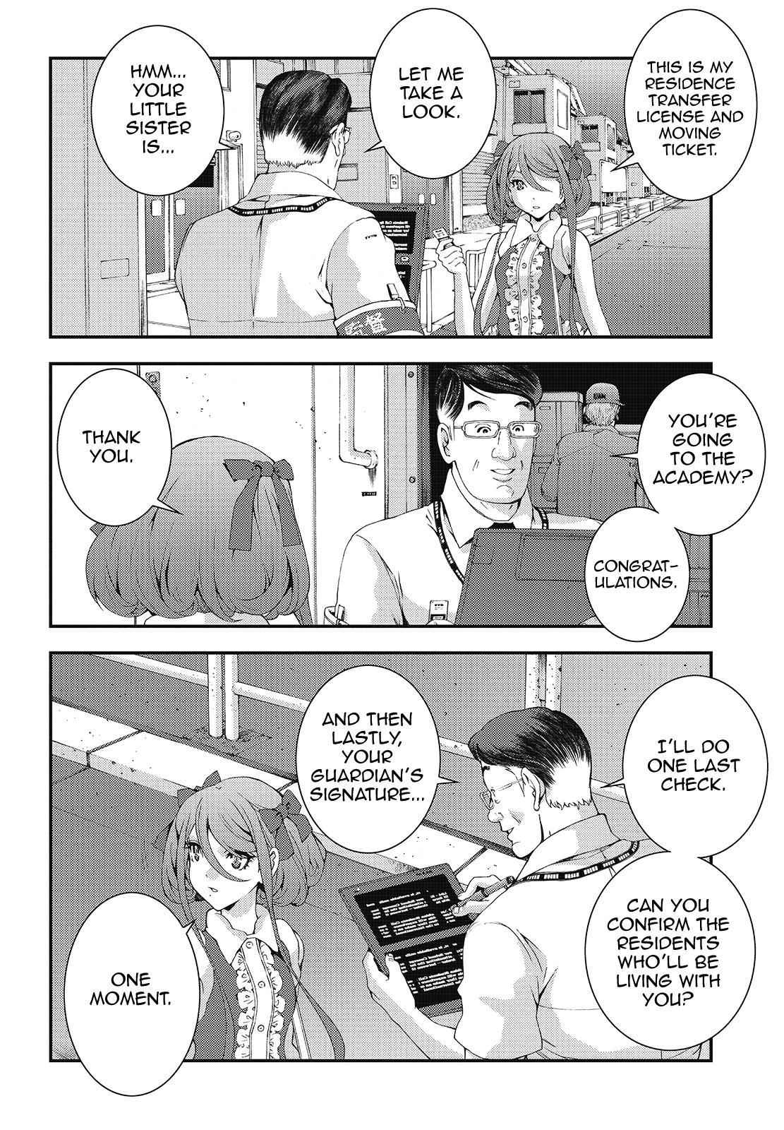 Aoki Hagane no Arpeggio Chap 77 - Next Chap 78