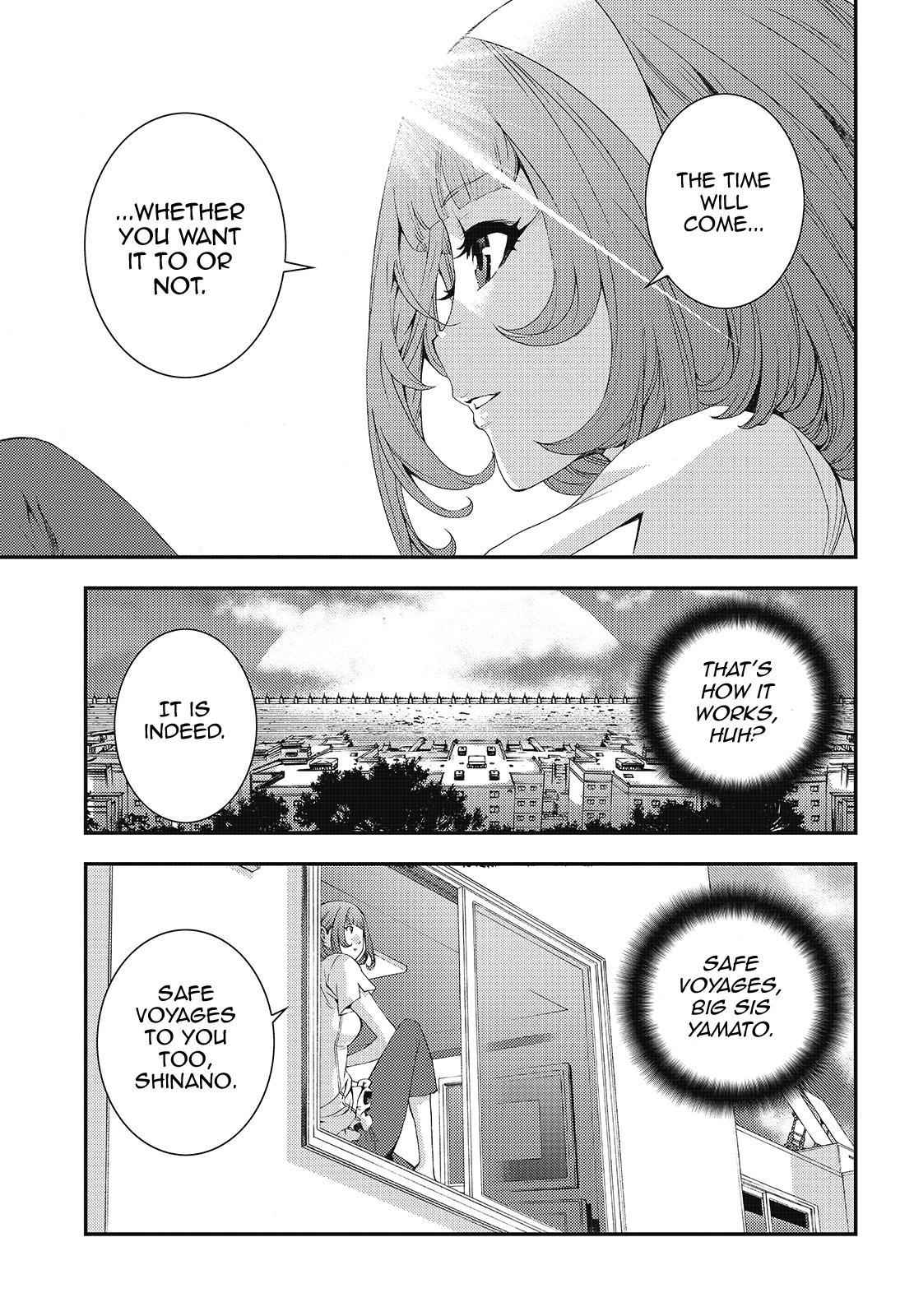 Aoki Hagane no Arpeggio Chap 78 - Next Chap 79