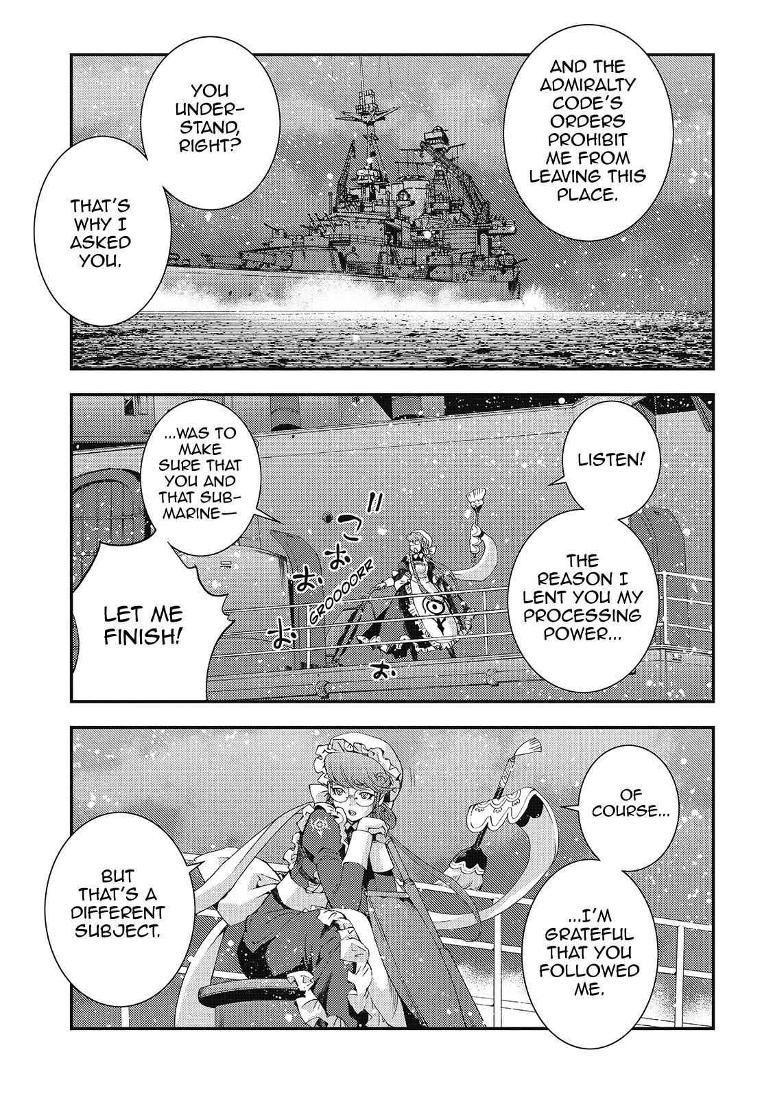 Aoki Hagane no Arpeggio Chap 78 - Next Chap 79